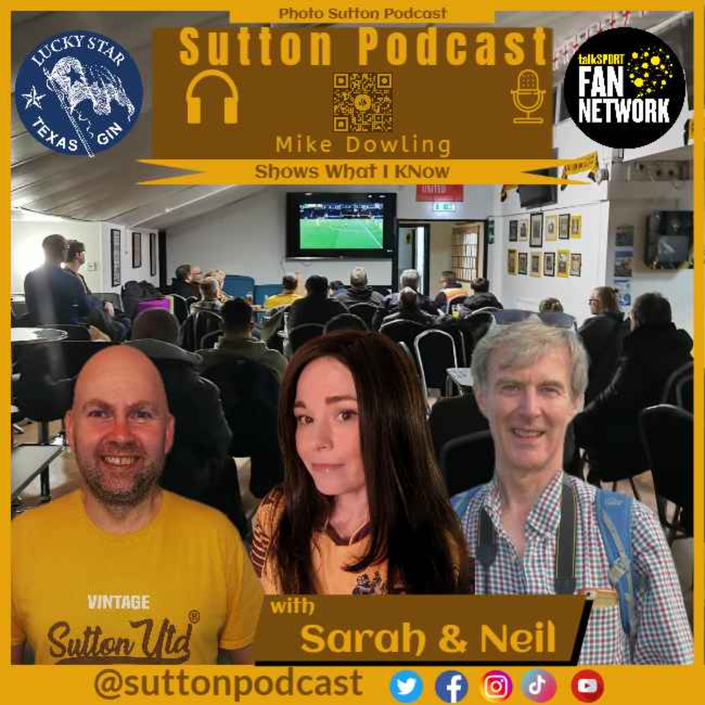 Sutton United Talk Time on Podcast - The Sutton Podcast