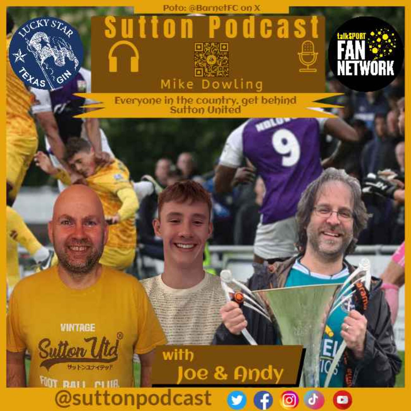 Sutton United Talk Time on Podcast - The Sutton Podcast