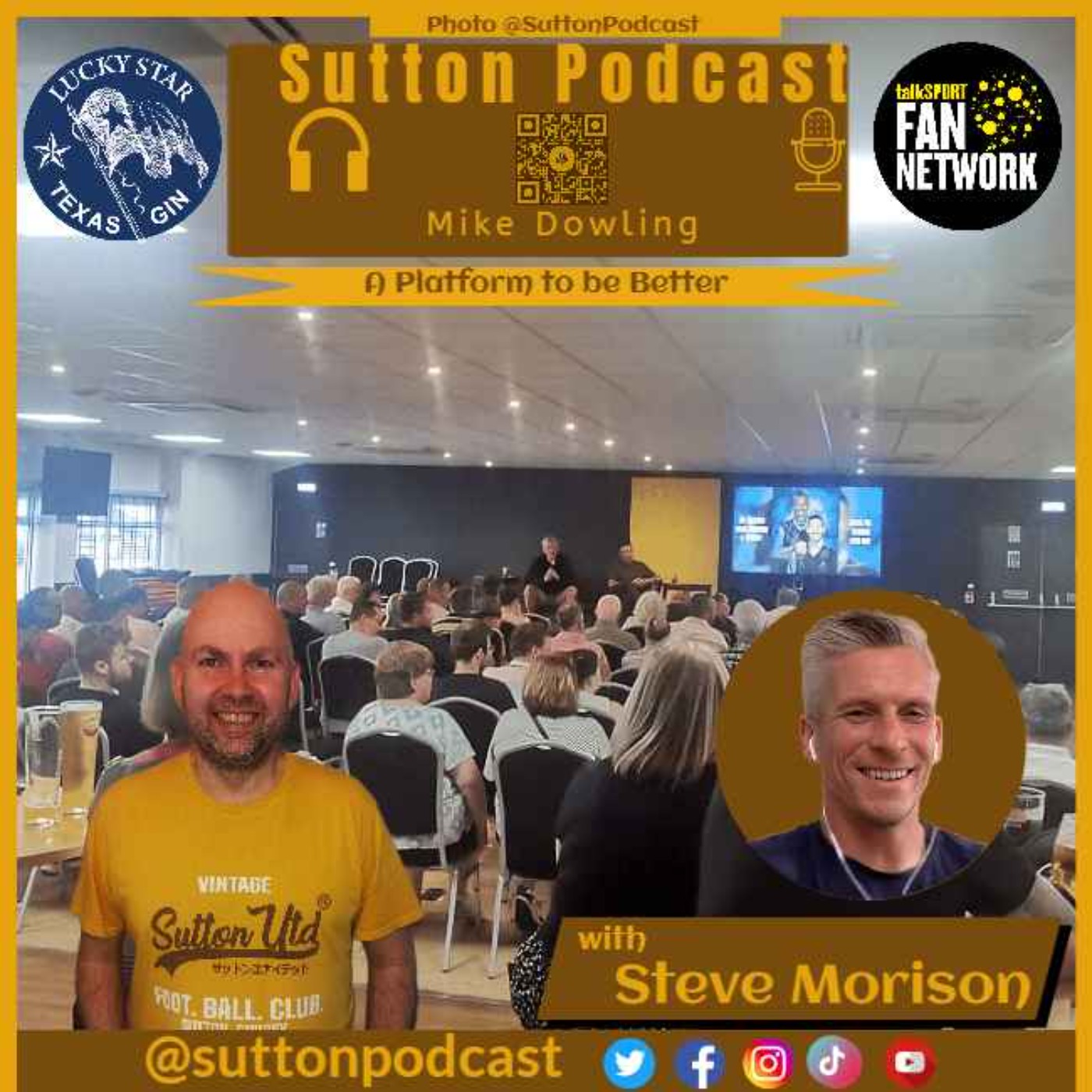 Sutton United Talk Time on Podcast - The Sutton Podcast