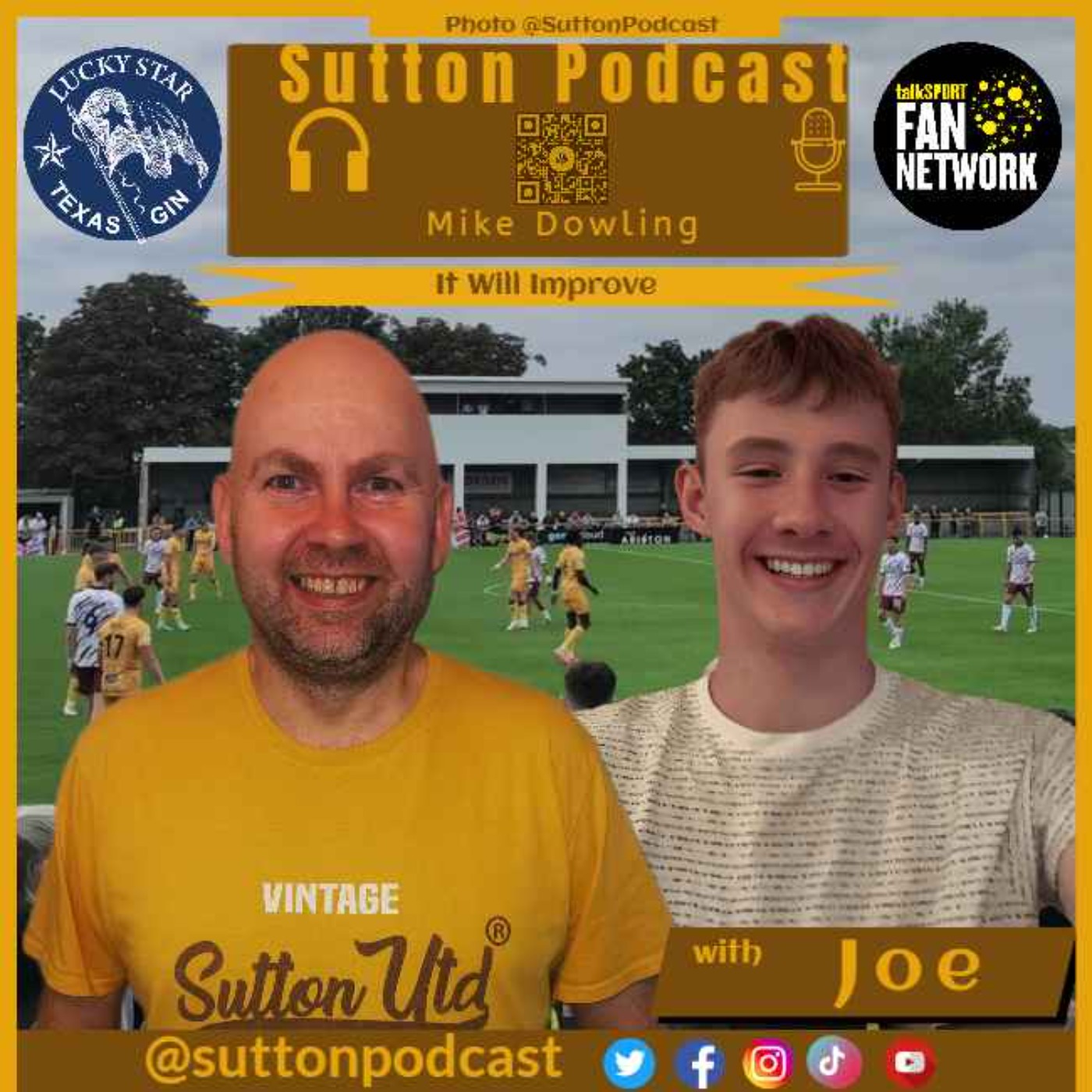 Sutton United Talk Time on Podcast - The Sutton Podcast