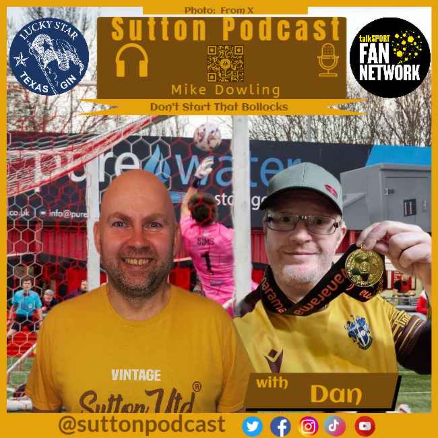 Sutton United Talk Time on Podcast - The Sutton Podcast