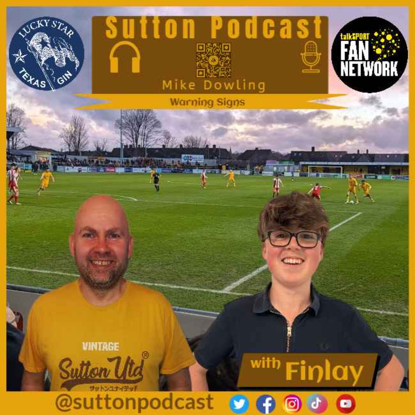Sutton United Talk Time on Podcast - The Sutton Podcast