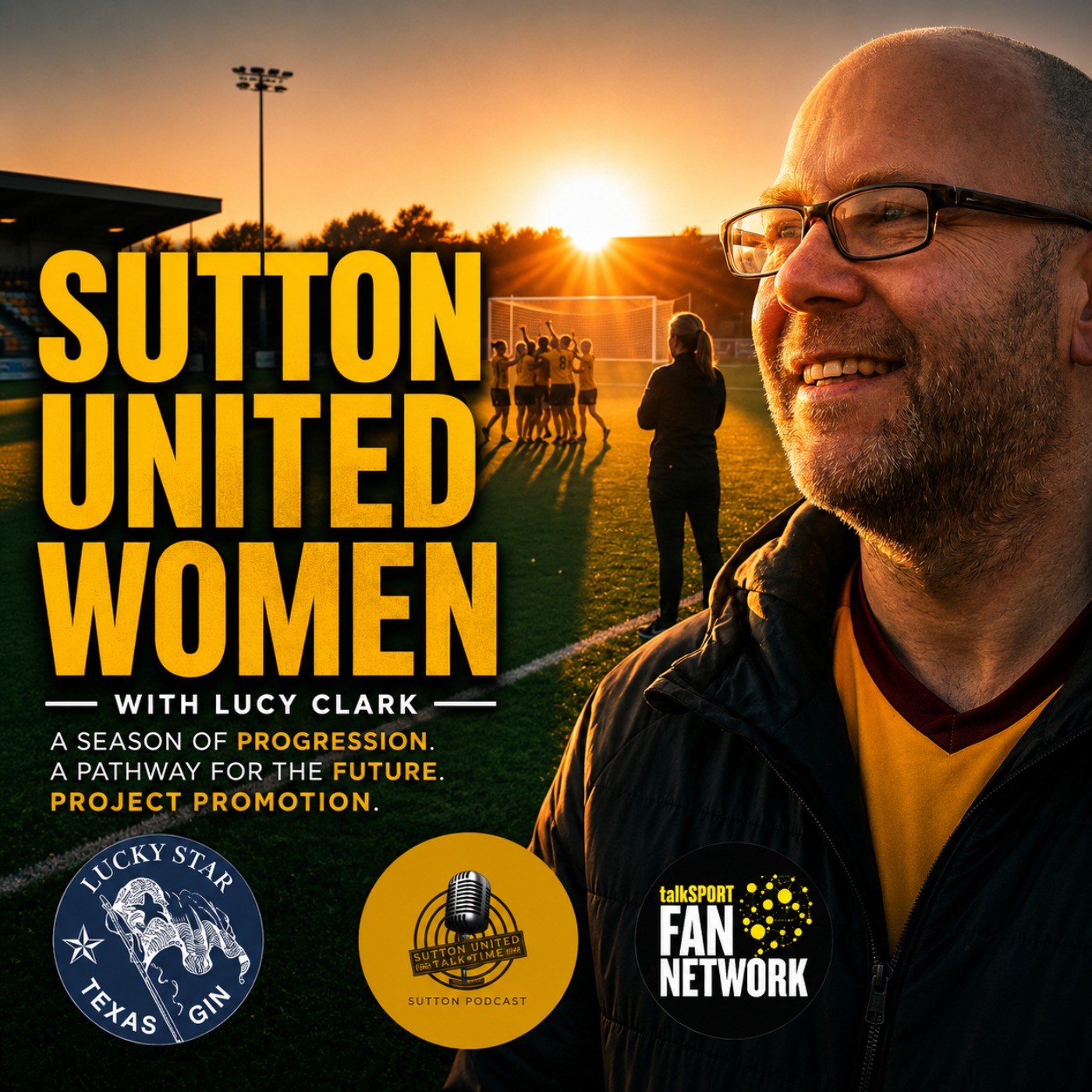 Progression was made: Sutton United Women with Lucy Clark episode artwork