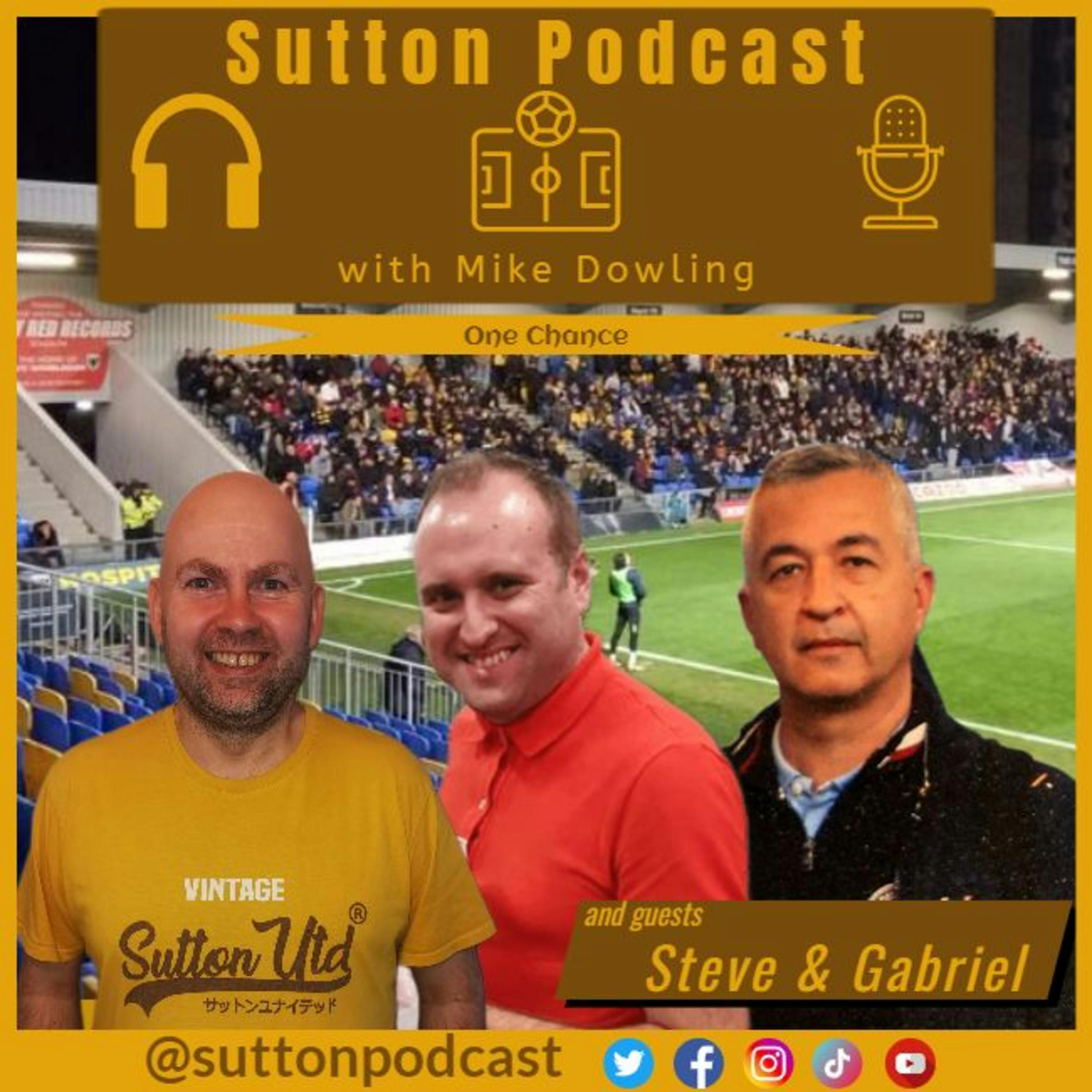 Sutton United Talk Time on Podcast - The Sutton Podcast