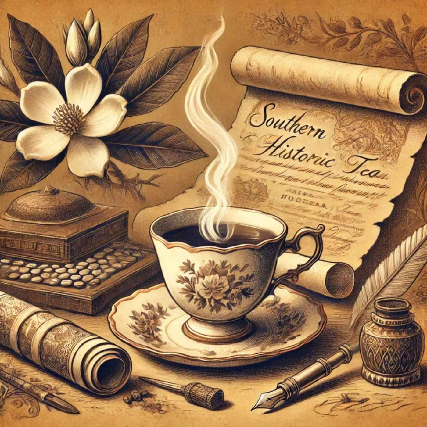 The Southern Historic Tea podcast artwork