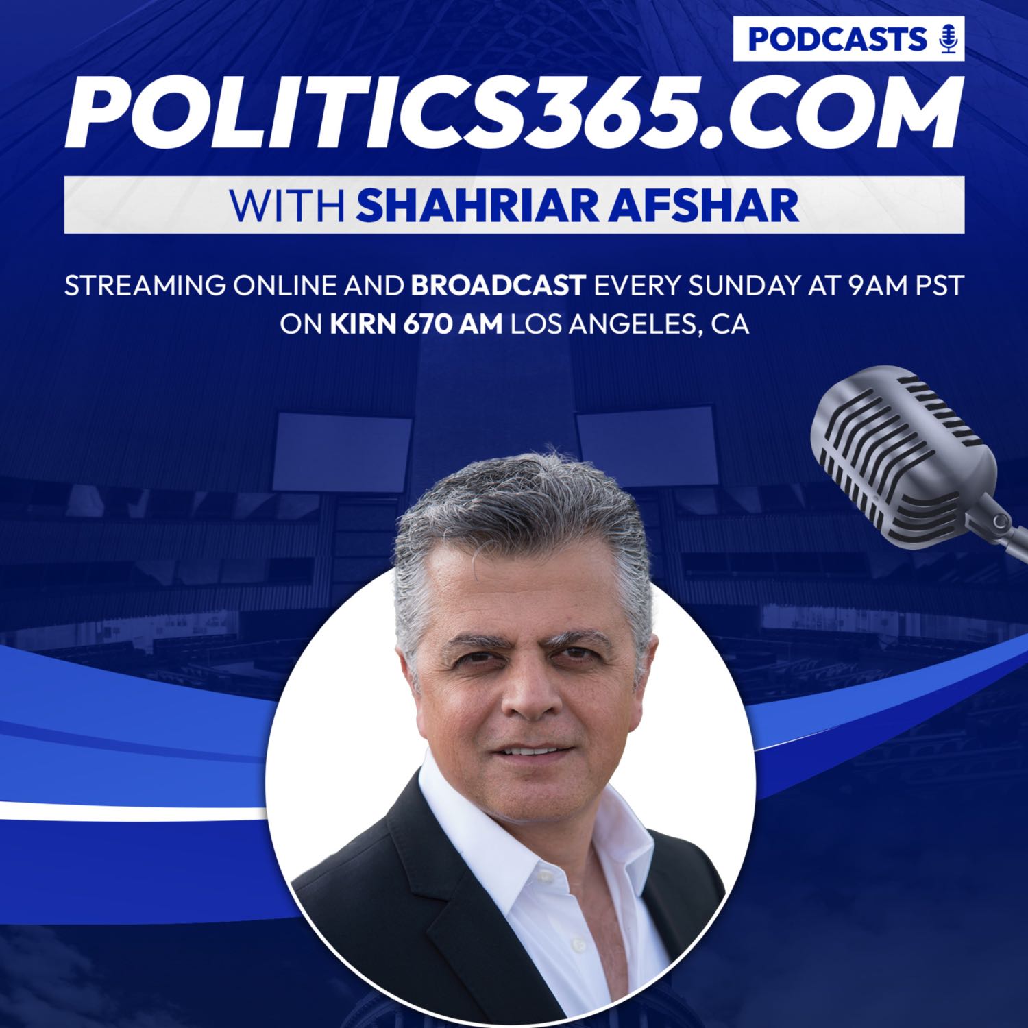 Politics365.com Podcast with Mozhgan Alokozai on KIRN670AM, Los Angeles