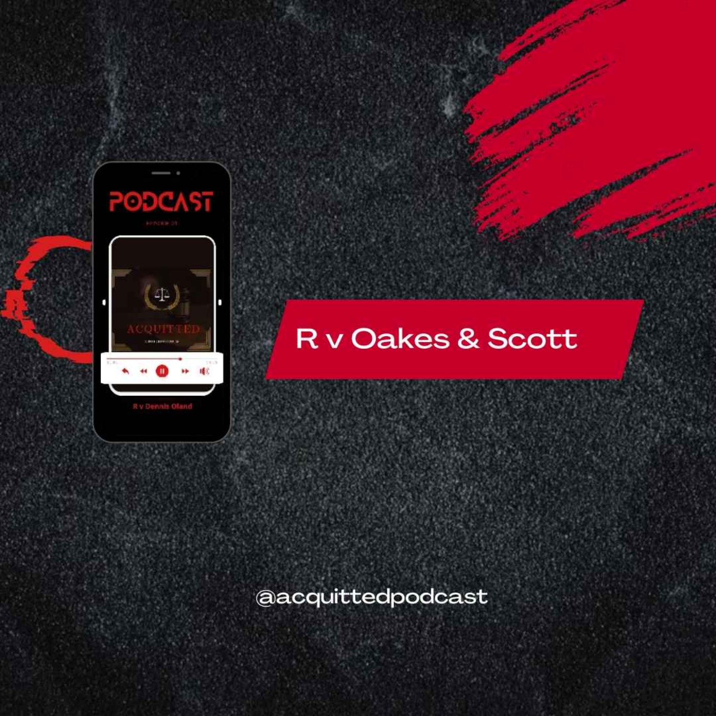 Double Convictions: Scott & Oakes episode artwork