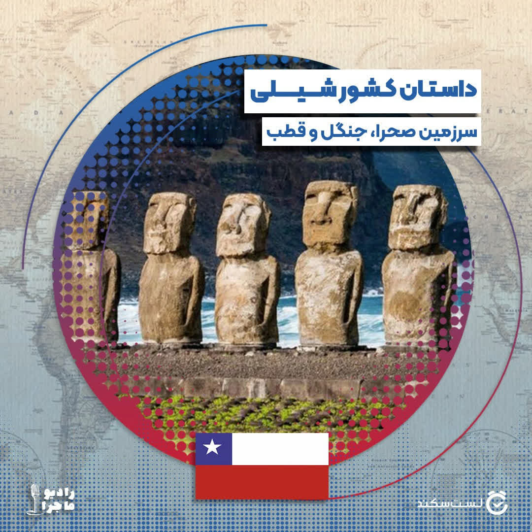 پادکست رادیو ماجرا - فصل ۳ قسمت ۲۱ : شیلی سرزمین کویر، جنگل و قطب