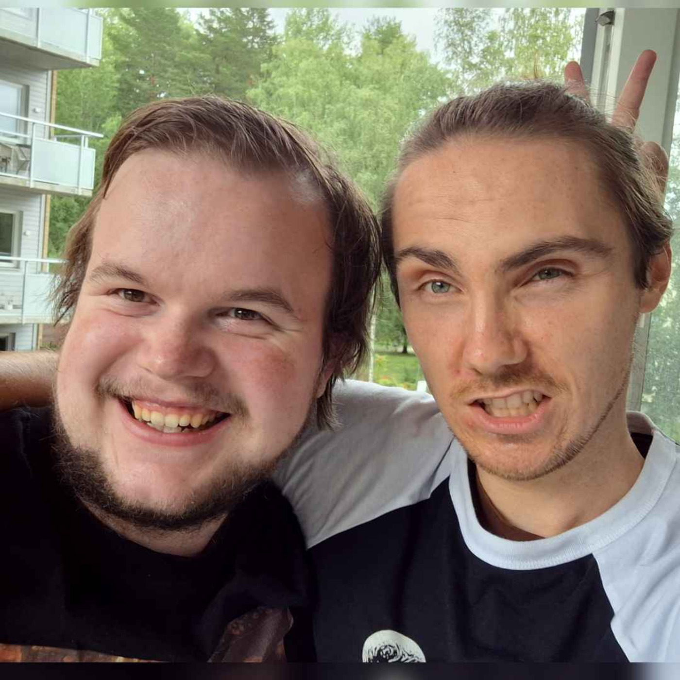 Ventilationspodden med Simon och Markus