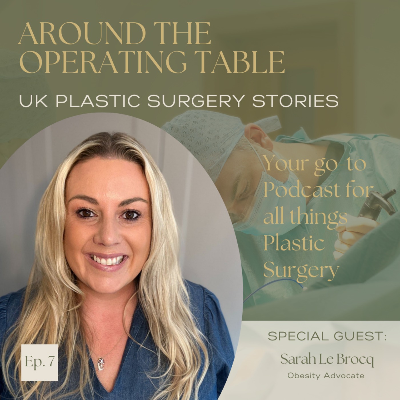 Sarah Le Brocq shares her journey with obesity episode artwork
