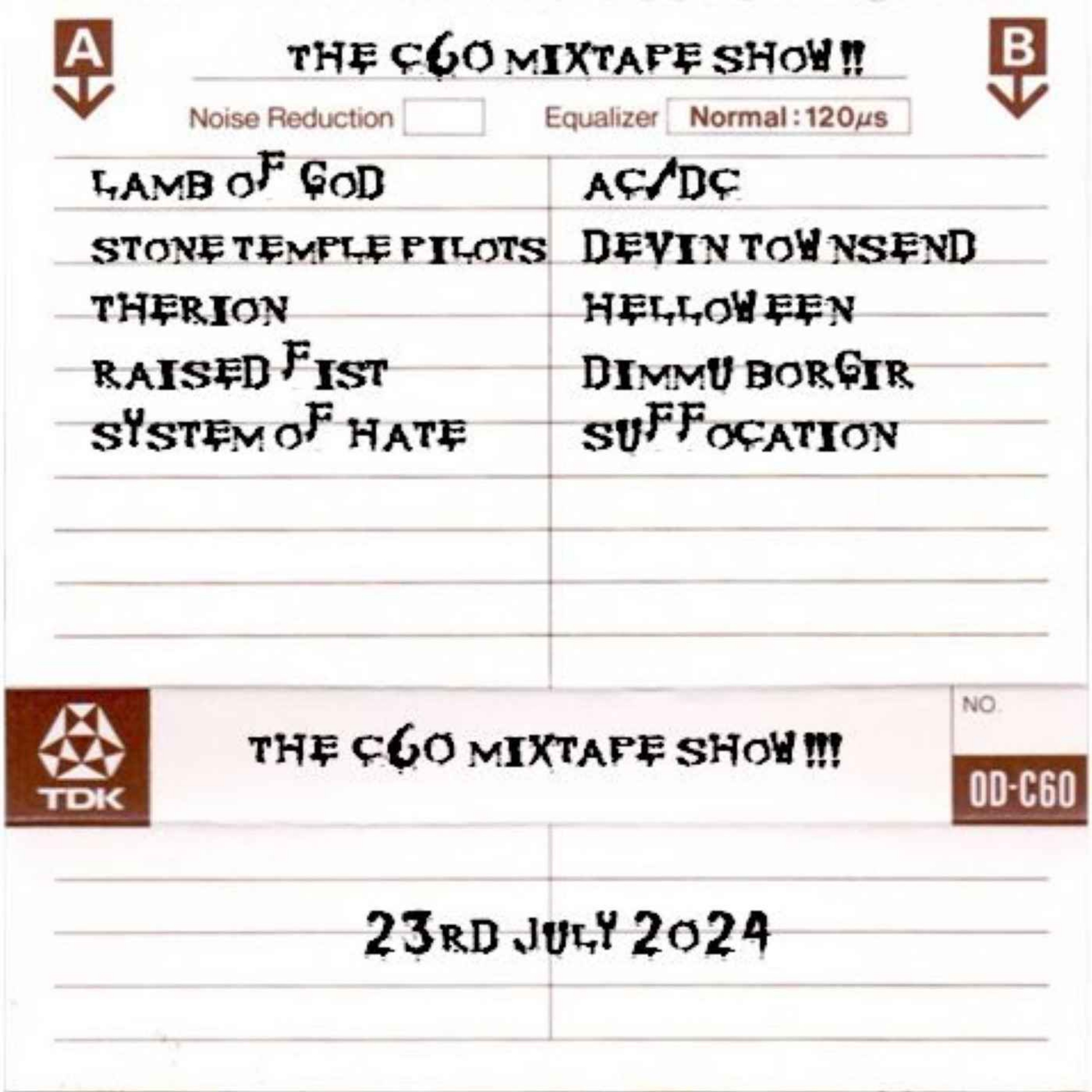 The C60 Mixtape Show