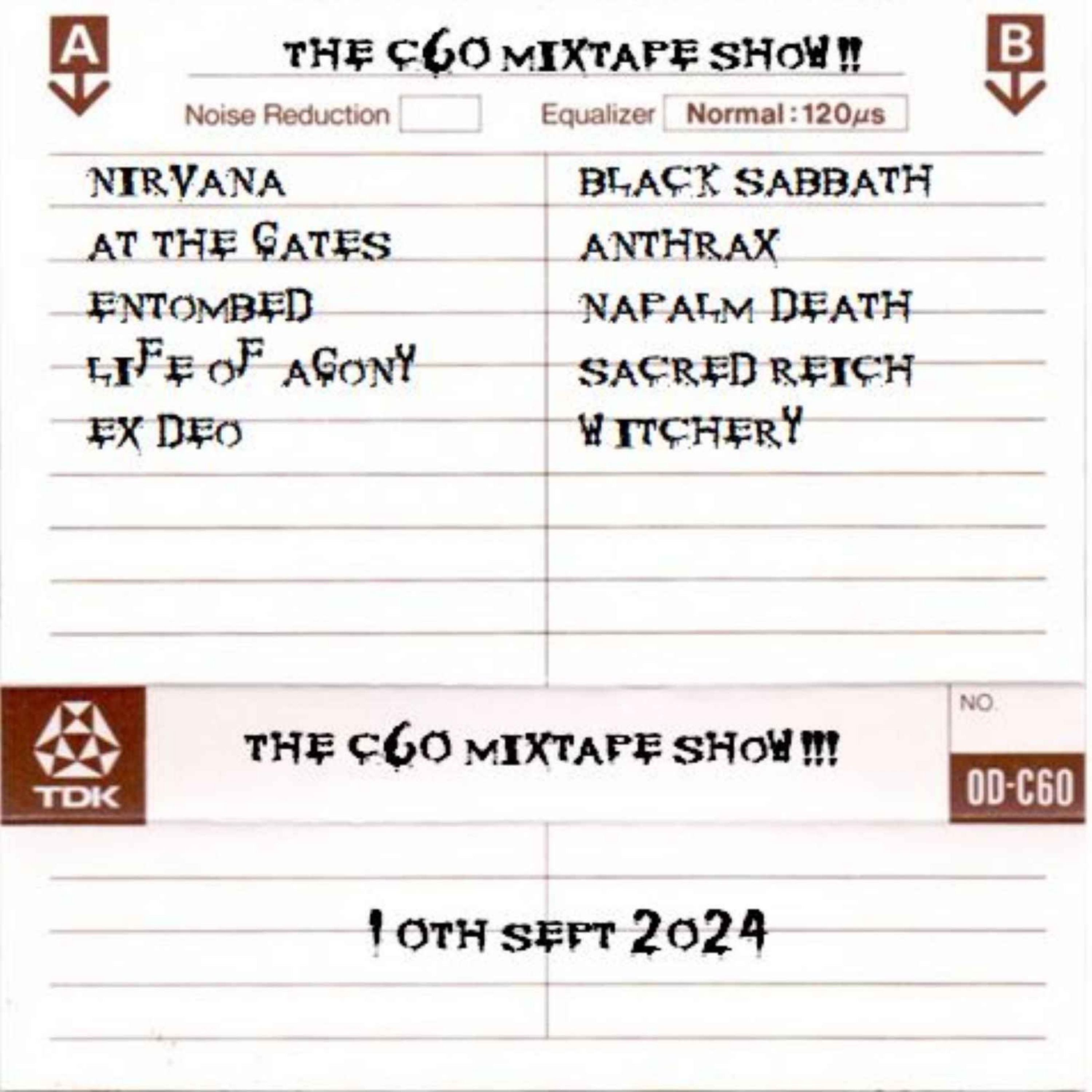 The C60 Mixtape Show