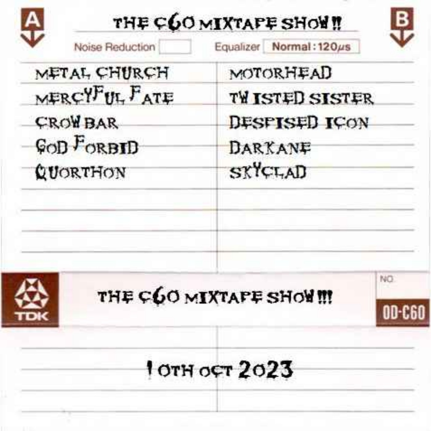 The C60 Mixtape Show
