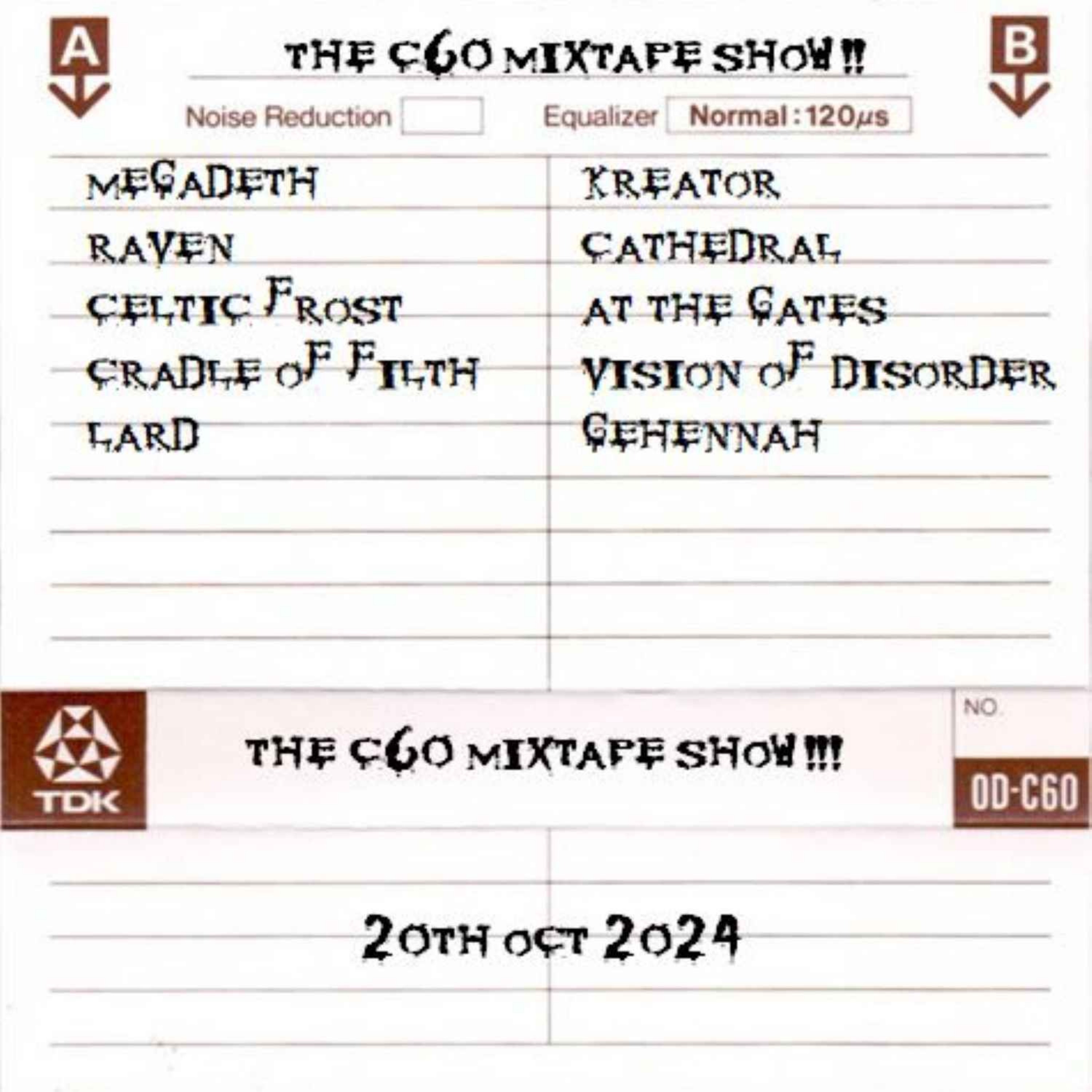 The C60 Mixtape Show