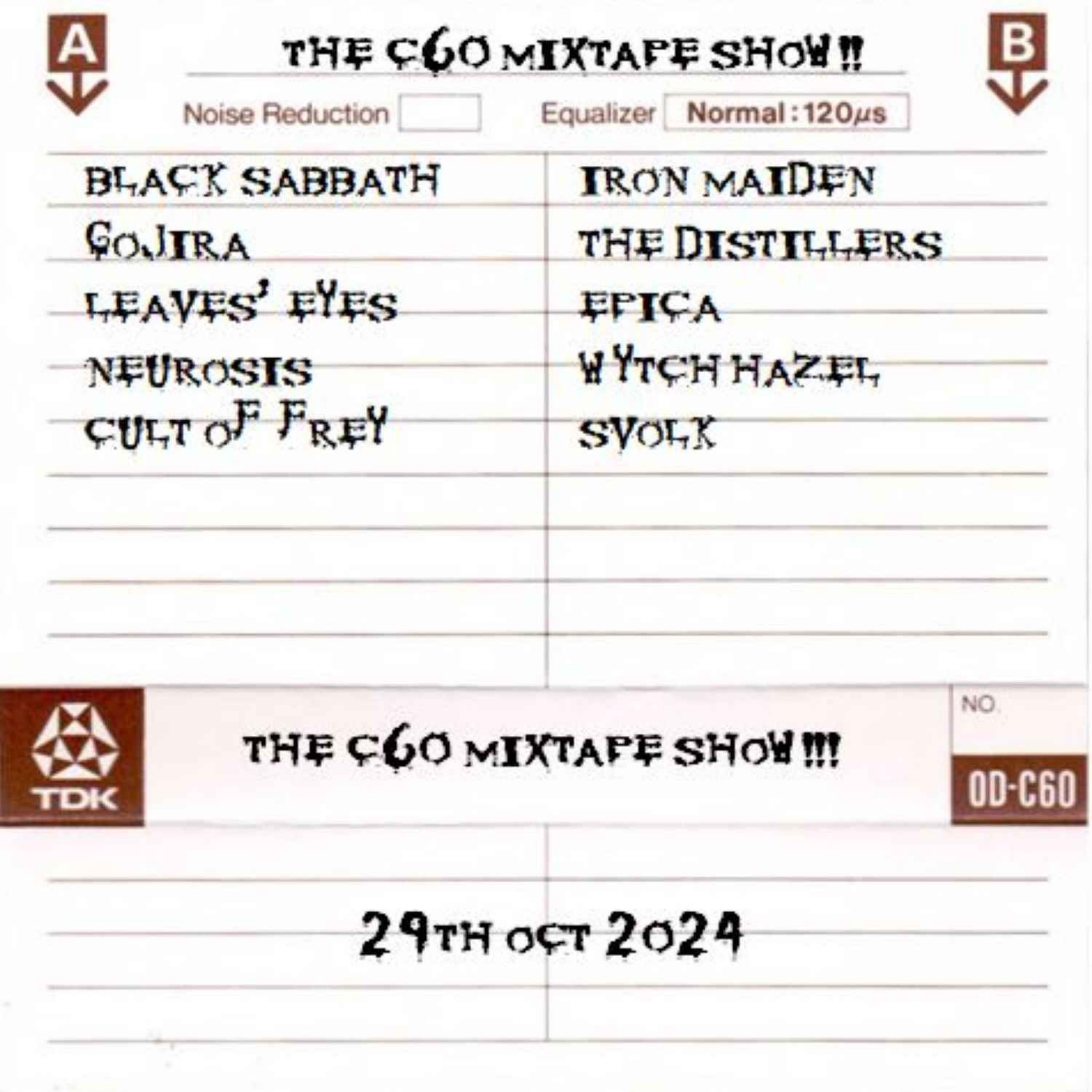 The C60 Mixtape Show