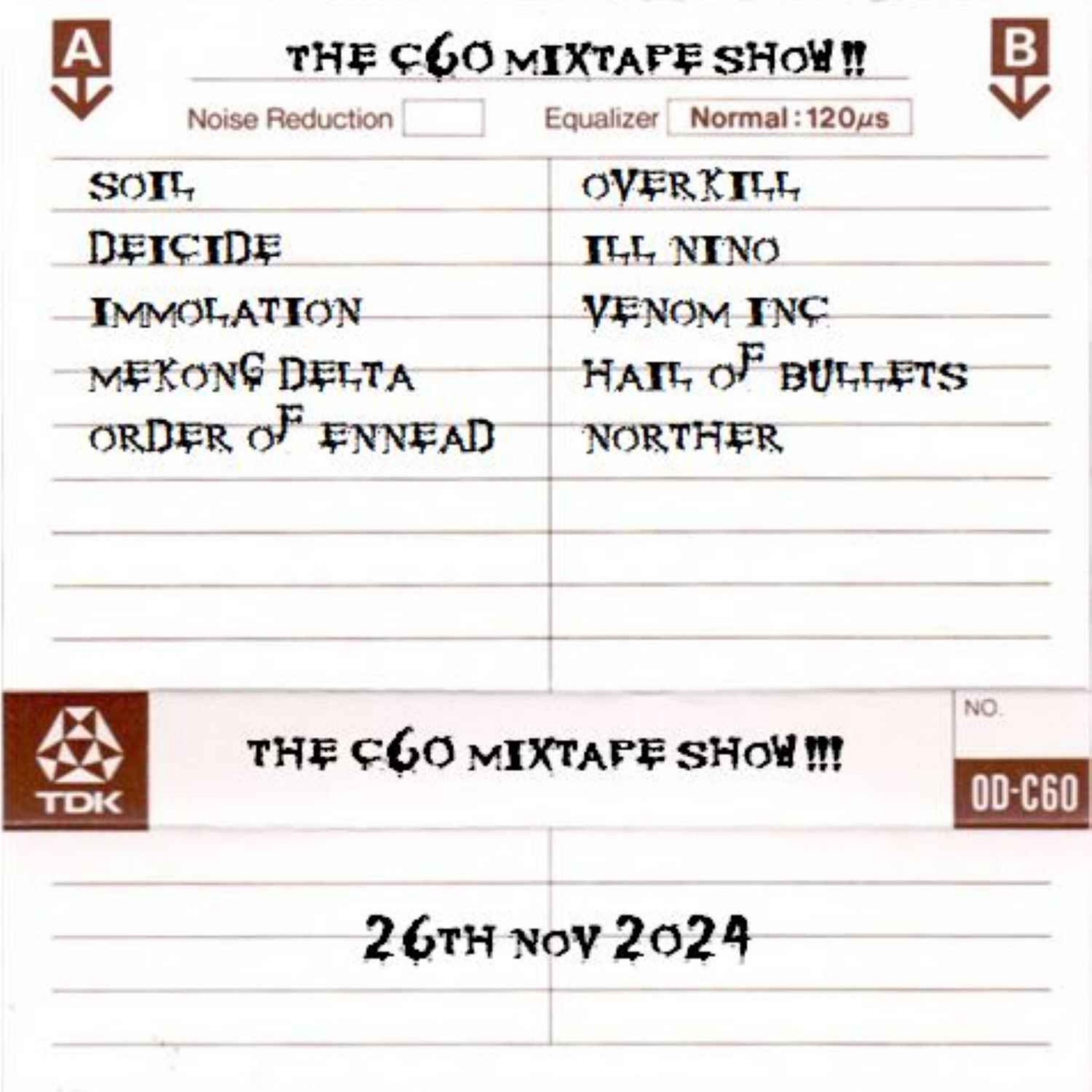The C60 Mixtape Show