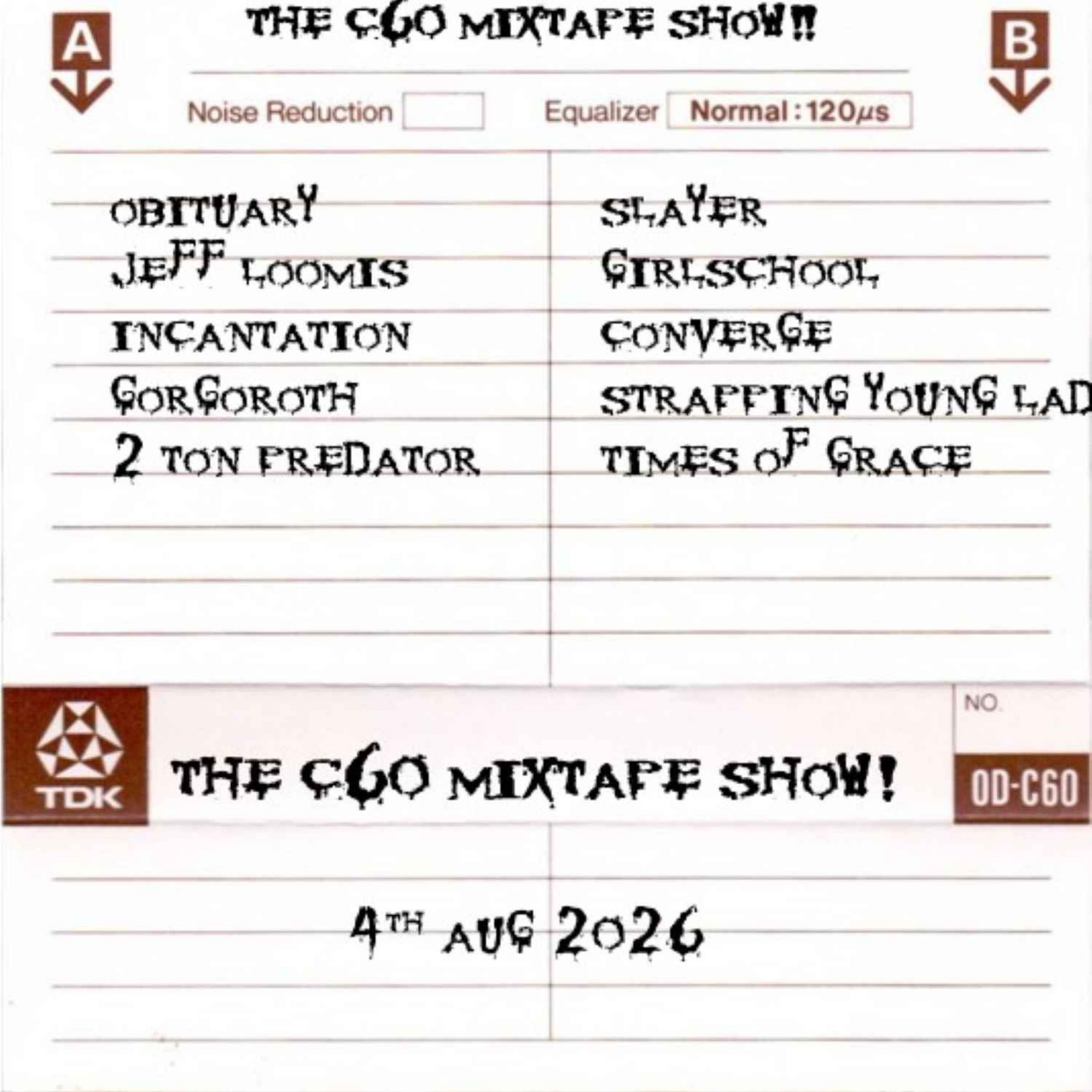 The C60 Mixtape Show 4th August 2026 episode artwork