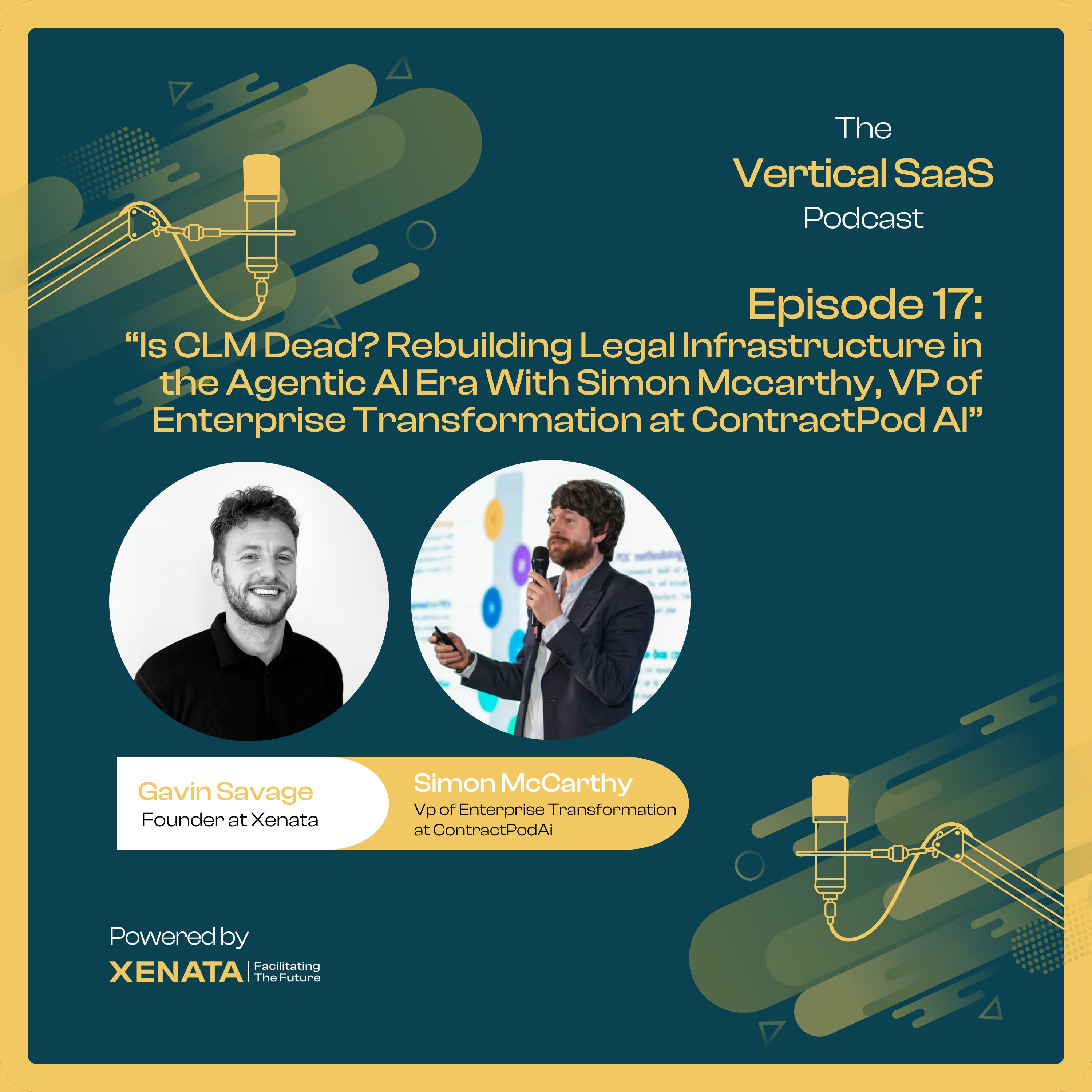 Is CLM Dead? Rebuilding Legal Infrastructure in the Agentic AI Era With Simon McCarthy episode artwork