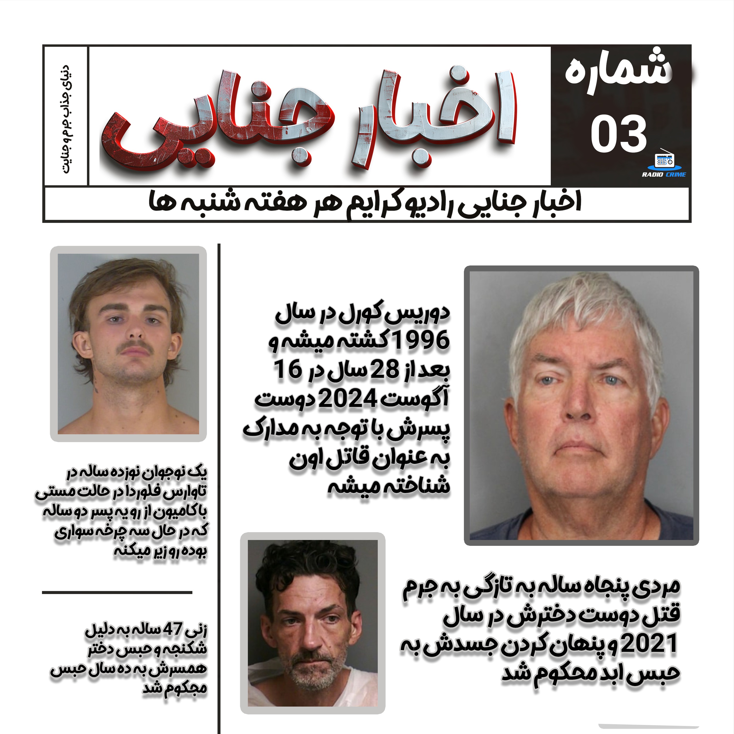 RadioCrime پادکست جنایی رادیو کرایم
