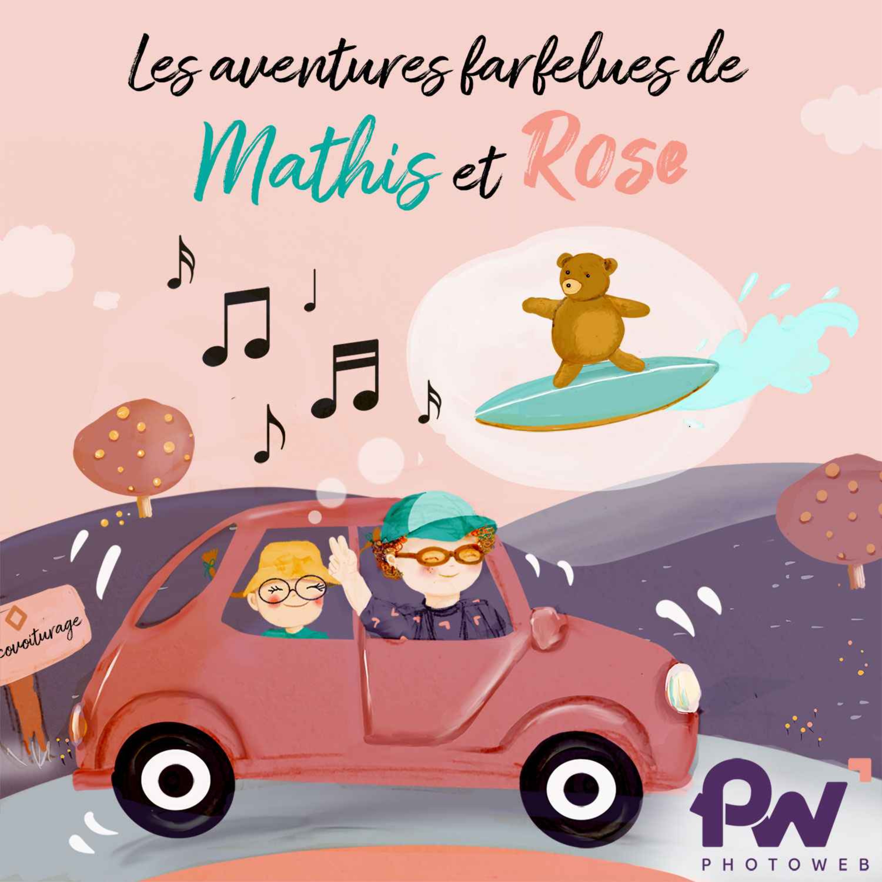 Les aventures farfelues de Mathis & Rose par Photoweb
