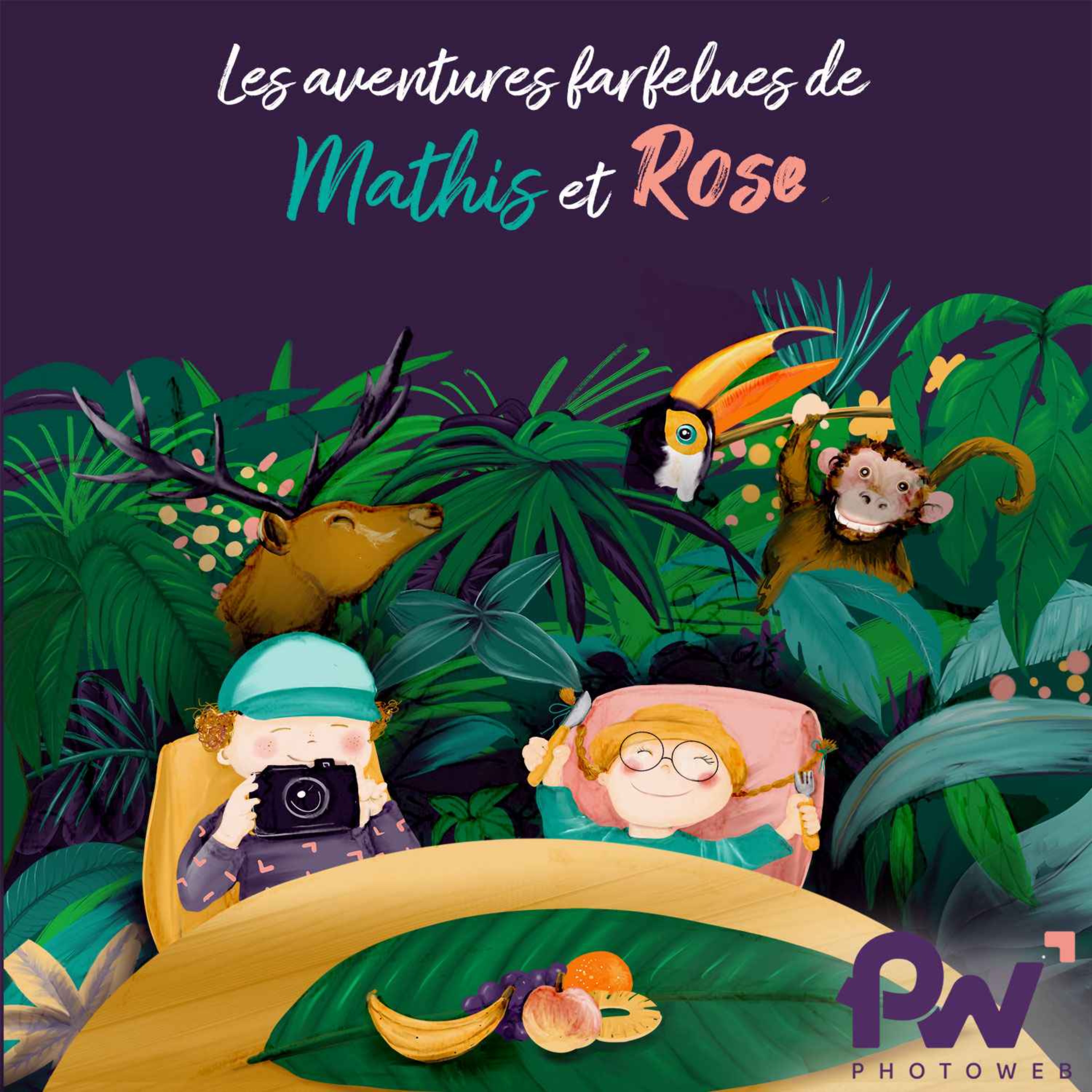 Les aventures farfelues de Mathis & Rose par Photoweb