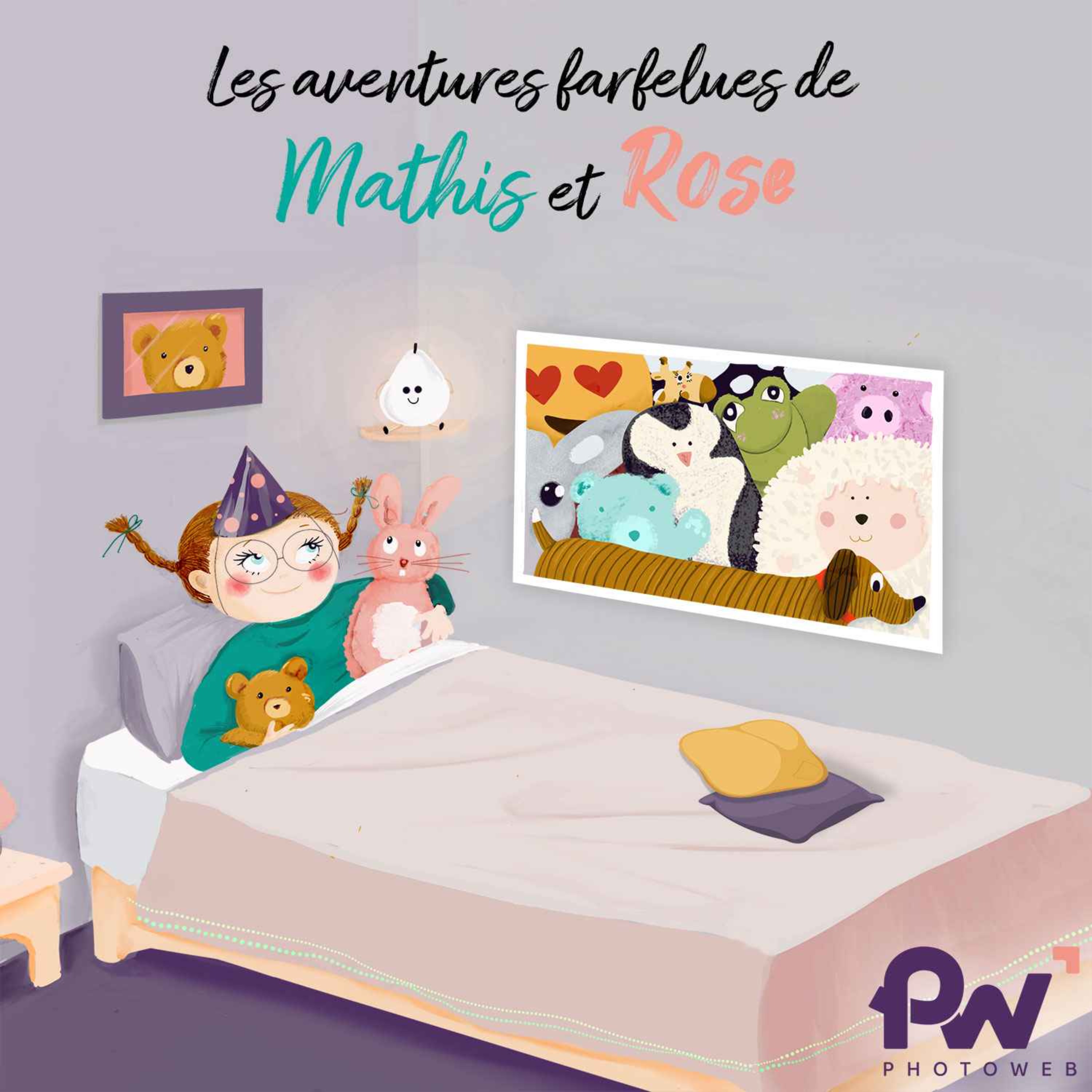 Les aventures farfelues de Mathis & Rose par Photoweb