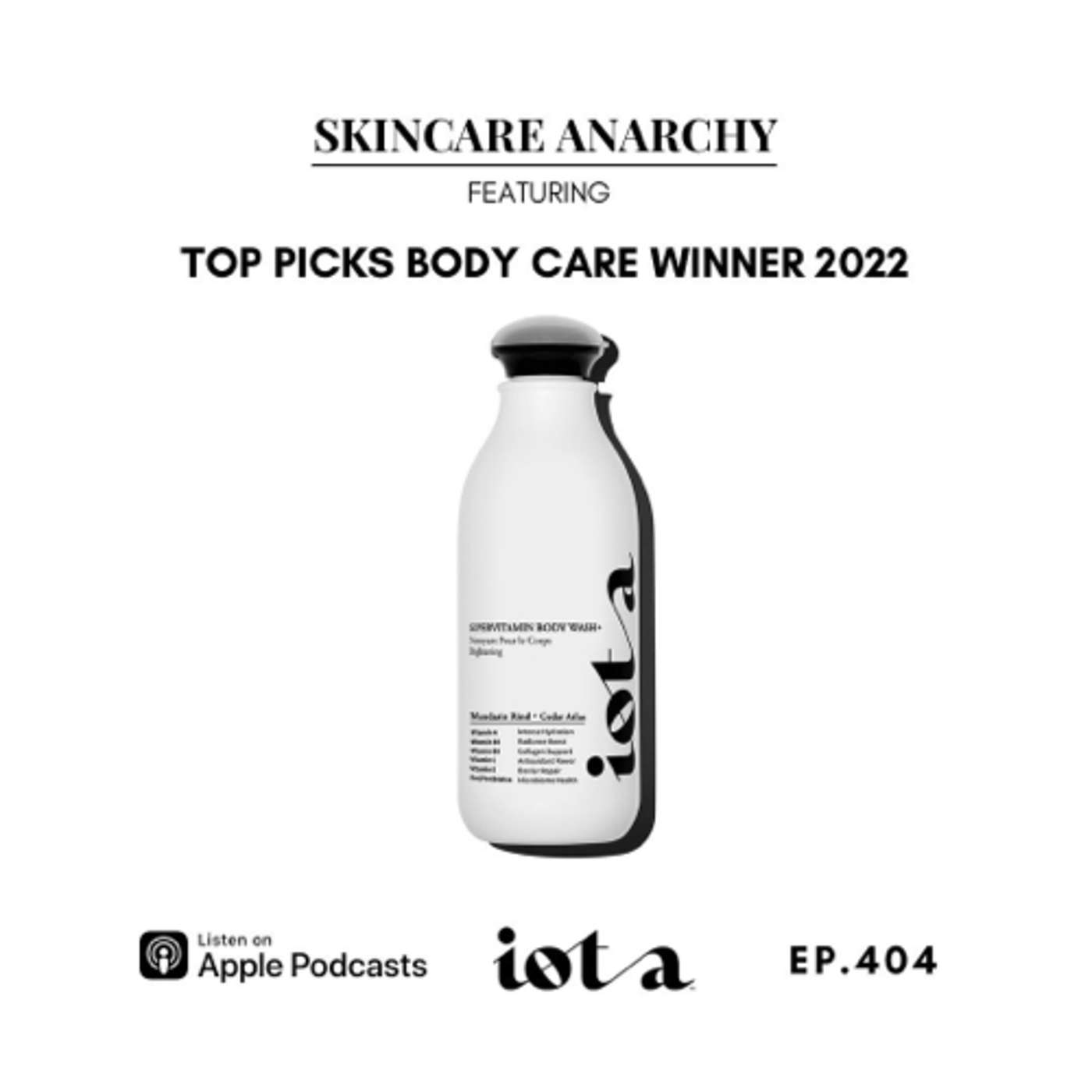 E.404: Iota Is Treating Body Care Just As Seriously & Science Backed As Expected Of Facial Care