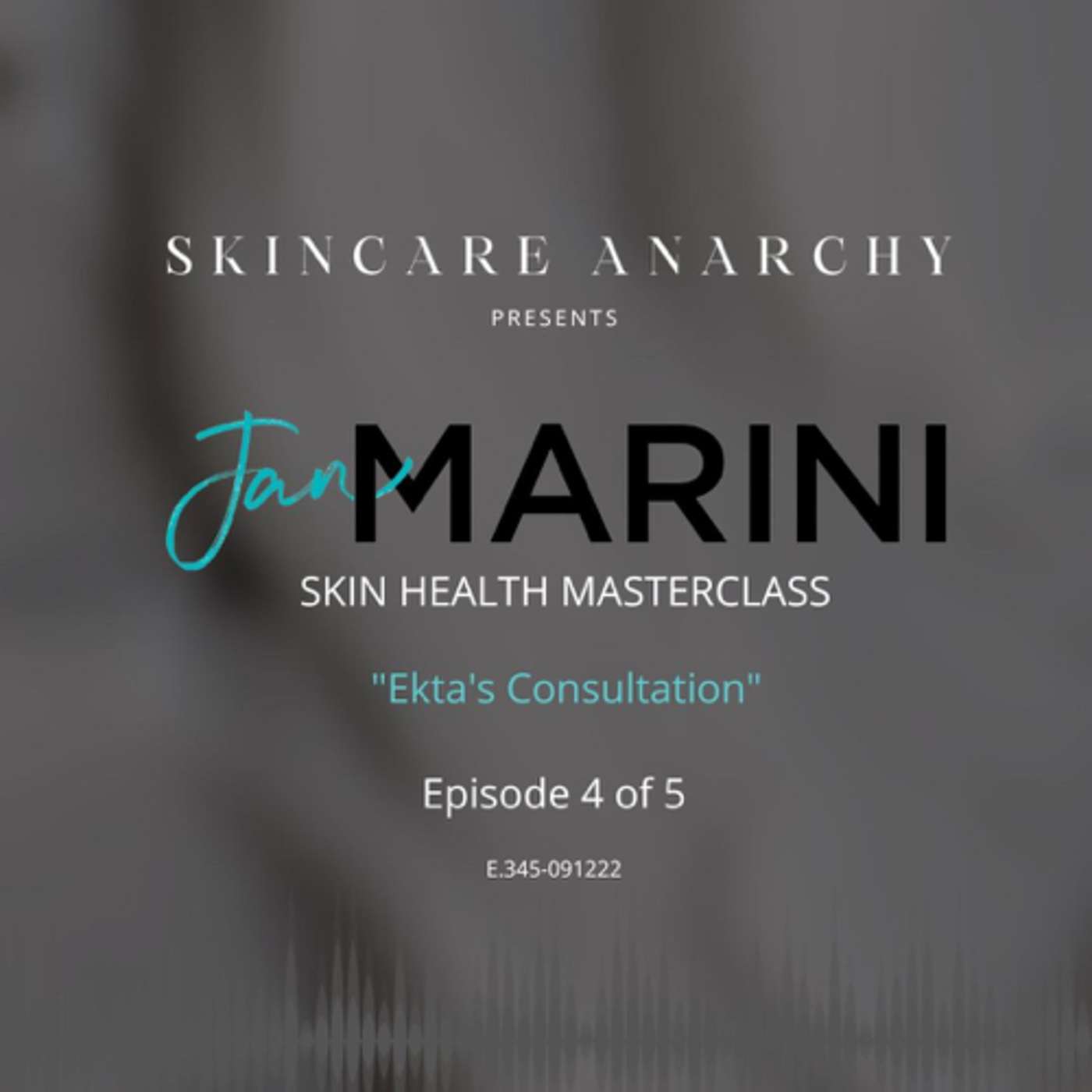 E.345: Skin Consultation W/Jan Marini