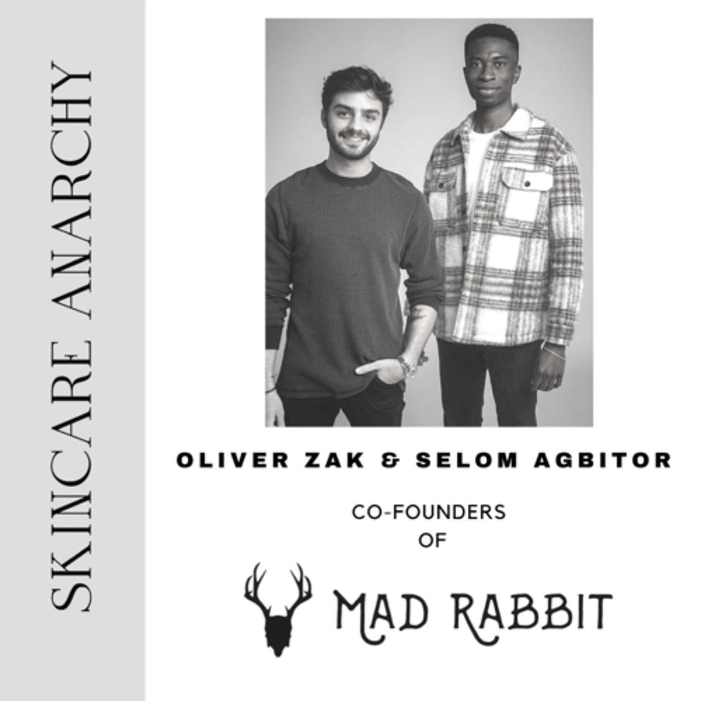 Oliver Zak & Selom Agbitor, co-founders of Mad Rabbit- Skincare for Tatoos