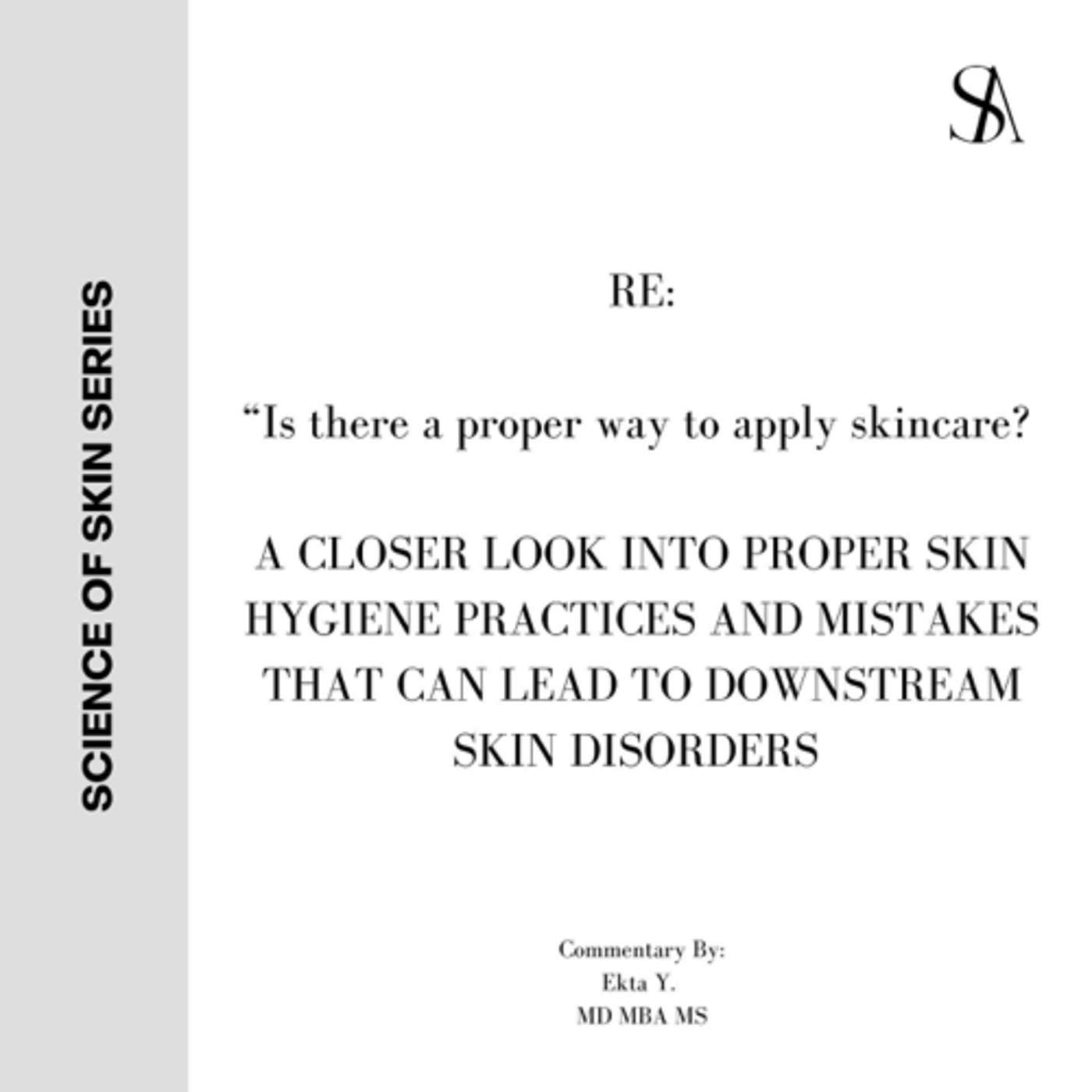 Skincare Hygiene: Best Practices