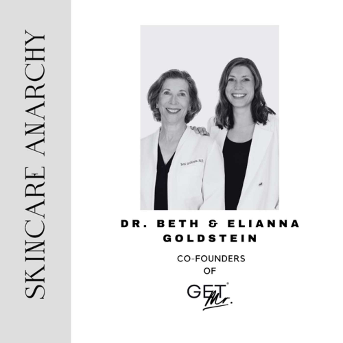 Dr Beth and Elianna Goldstein, co-founders of Get Mr Skincare