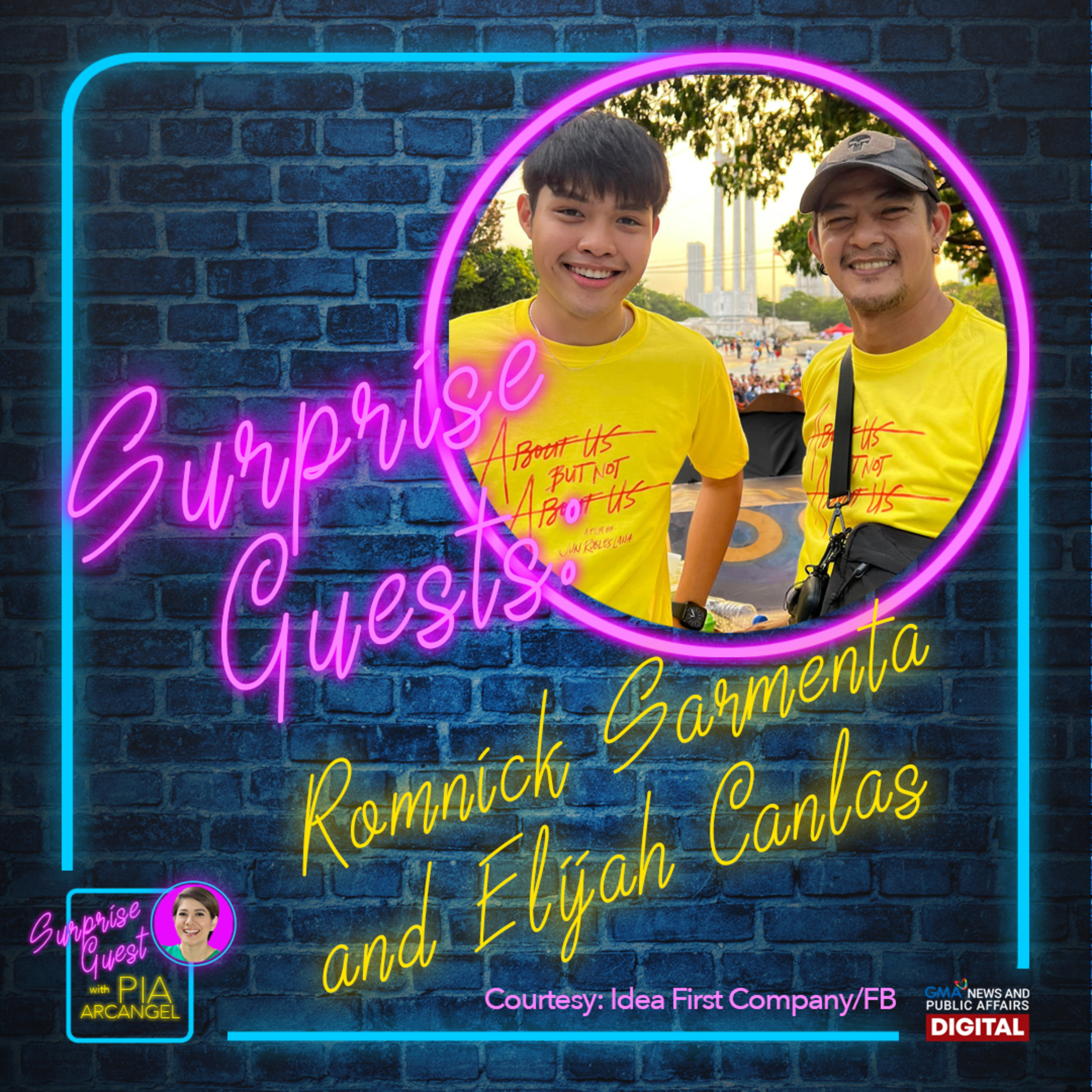 Romnick Sarmenta and Elijah Canlas: About them, but not about them episode artwork