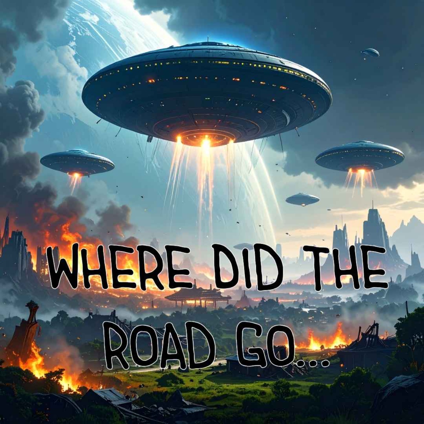 Aaron Gulyas and Mike Clelland on The History of UFO's: Part 1 - February 7, 2015 episode artwork