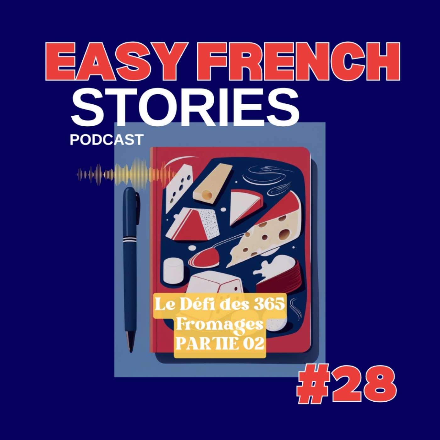 Simple French Story: The 365 Cheese Challenge PART 02