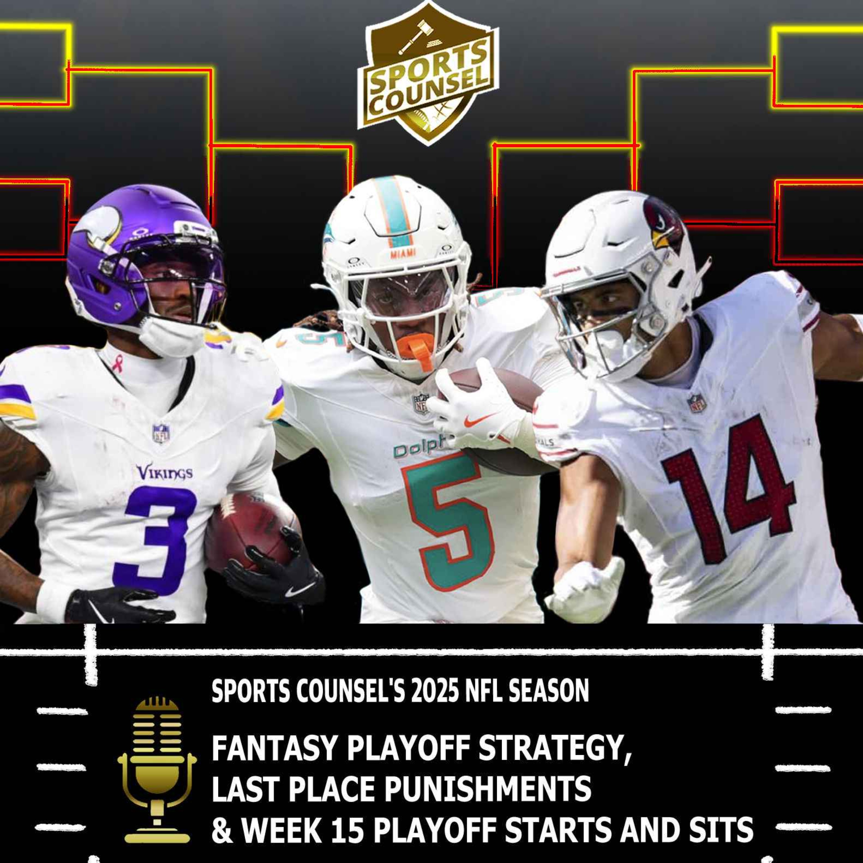 Fantasy Playoff Strategy, Last Place Punishments, and Week 15 Playoff Starts and Sits episode artwork