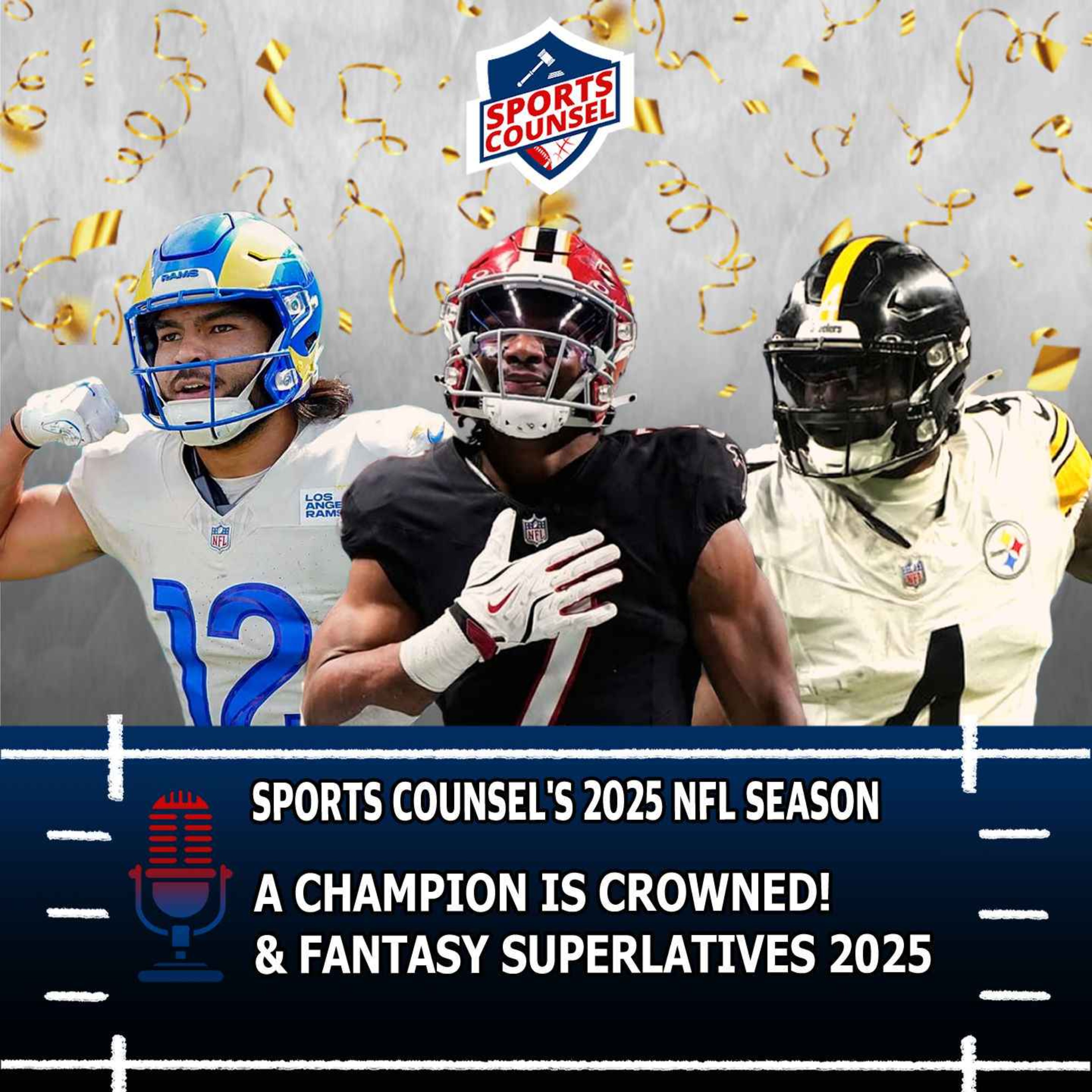 A Champion is Crowned and Fantasy Superlatives 2025 episode artwork