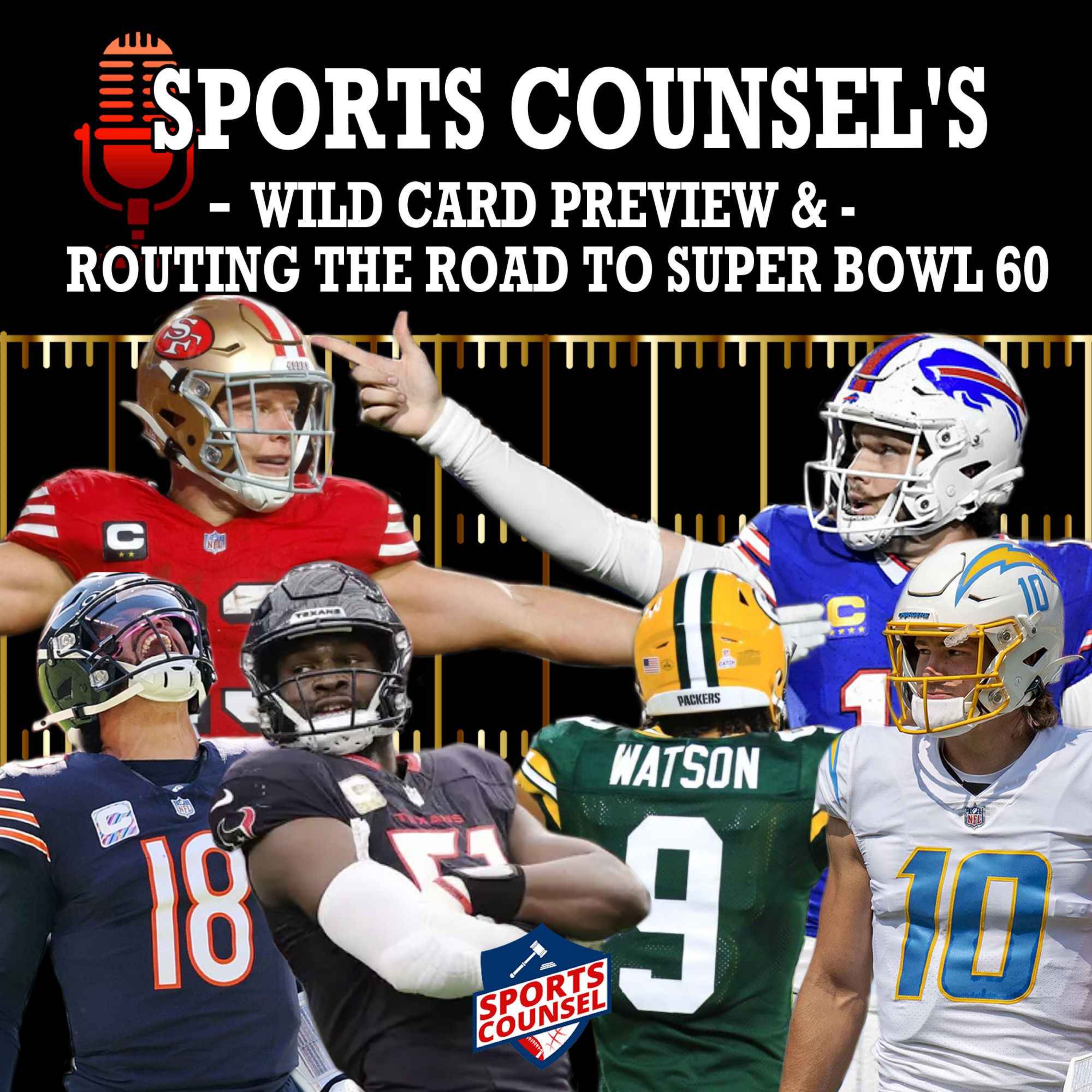 Wild Card Weekend Preview and Routing the Road to Super Bowl 60 episode artwork