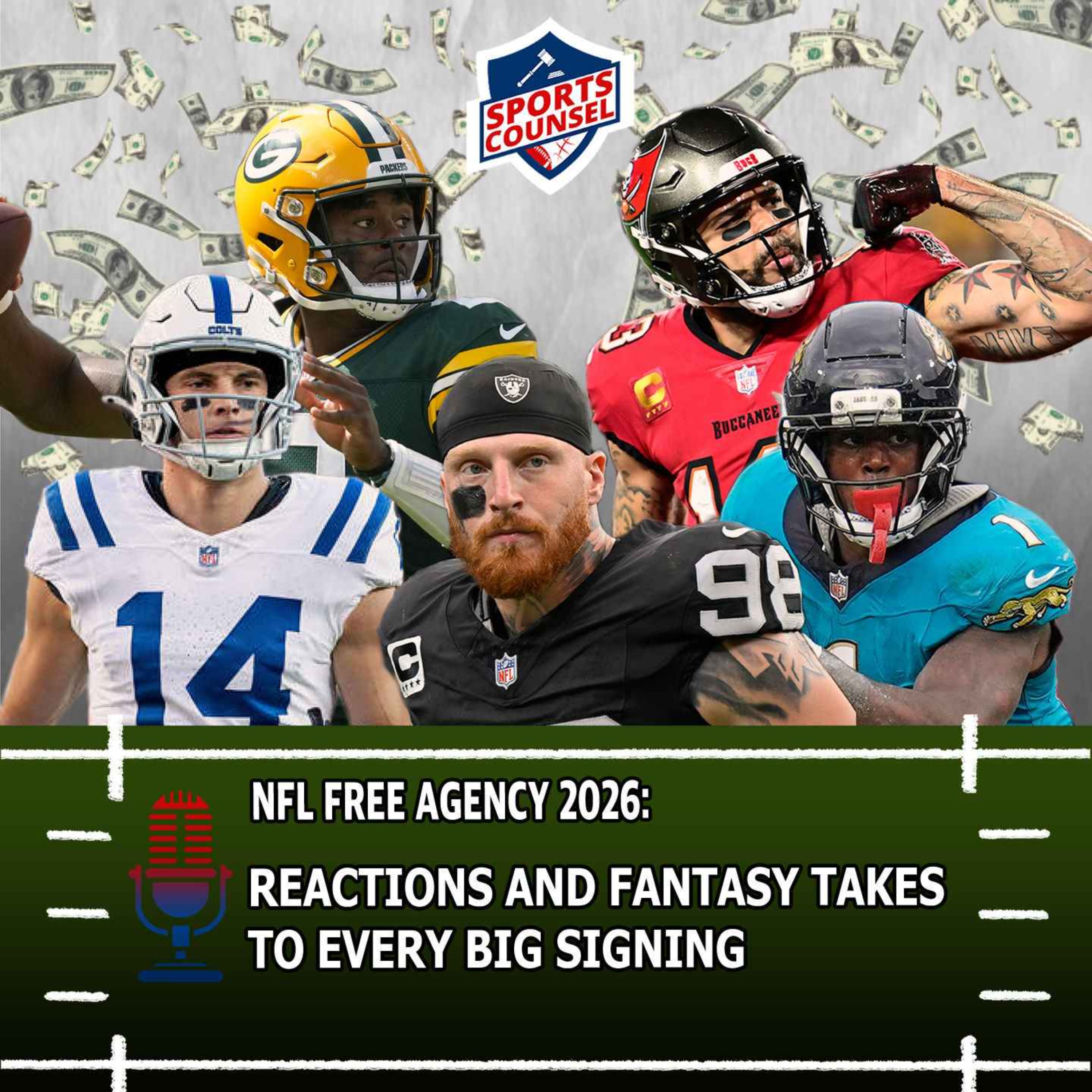 NFL Free Agency 2026: Reactions and Fantasy Takes To Every Big Signing episode artwork