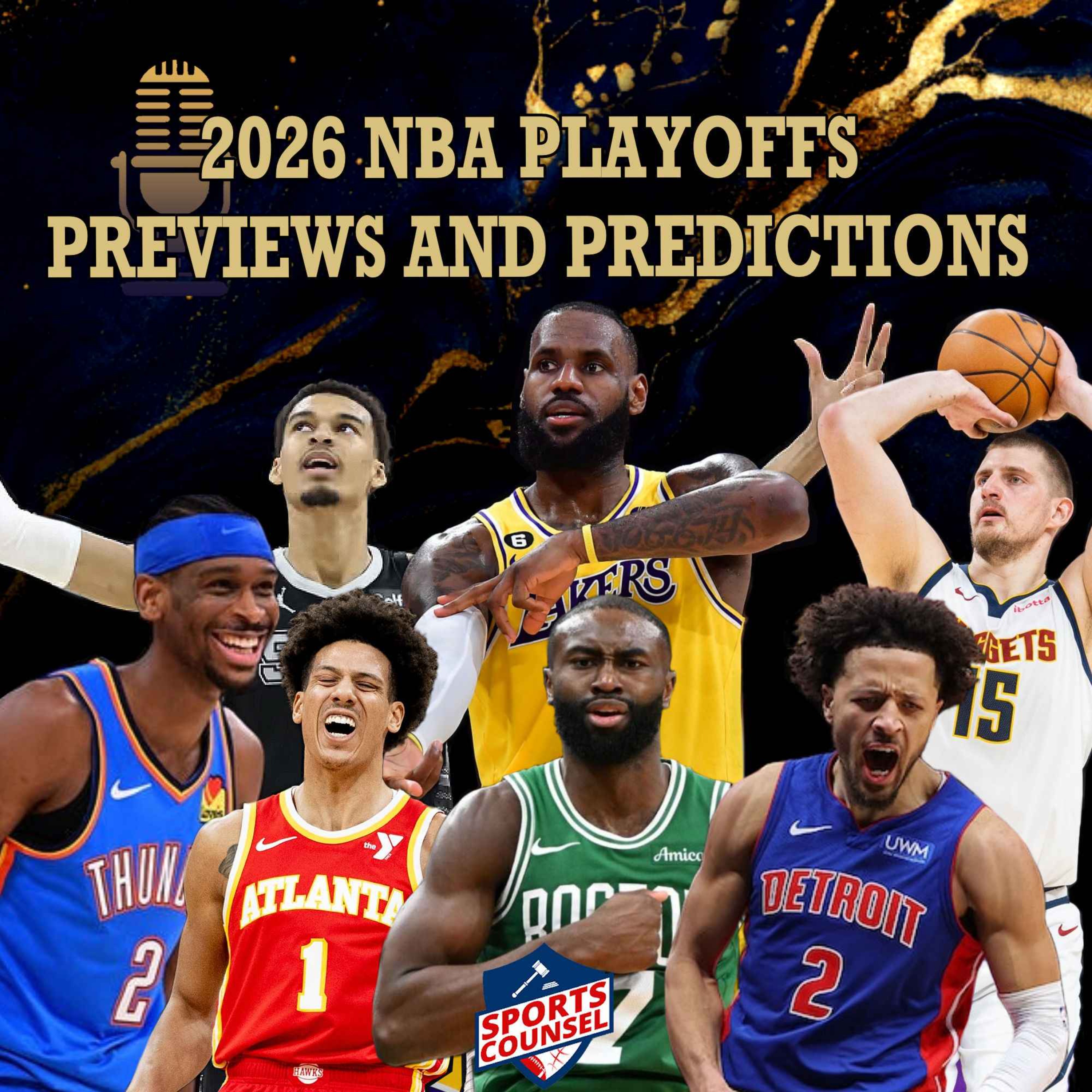 Previews and Predictions for the 2026 NBA Playoffs + Our MVP Votes episode artwork
