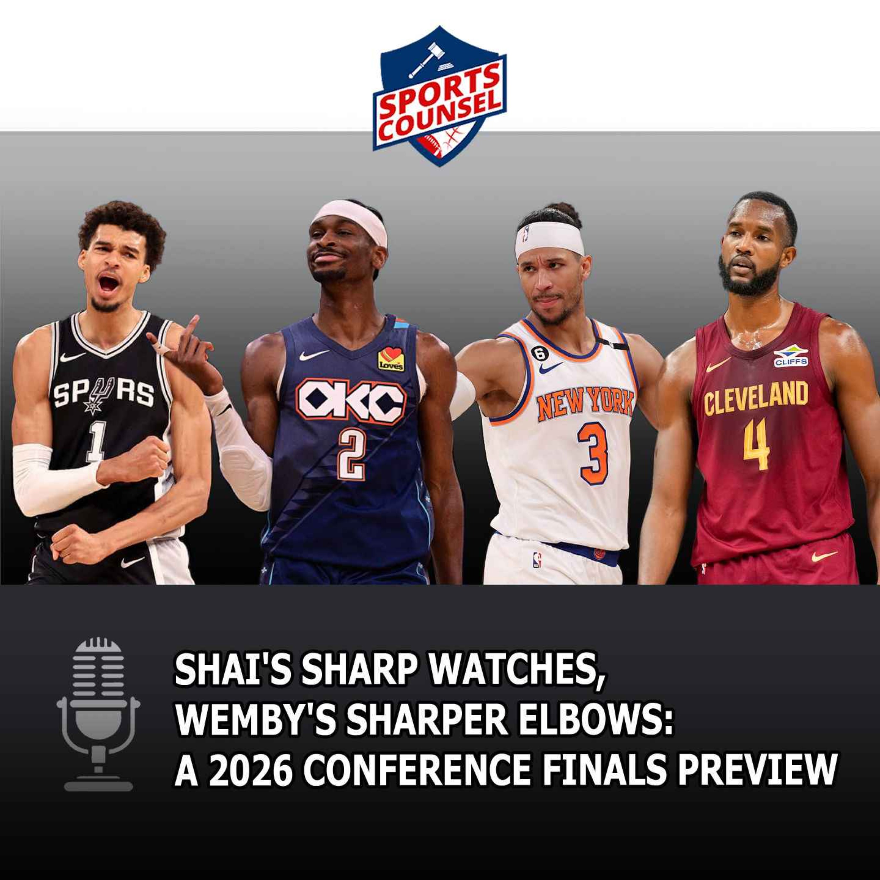 Shai's Sharp Watches, Wemby's Sharper Elbows: A 2026 Conference Finals Preview episode artwork