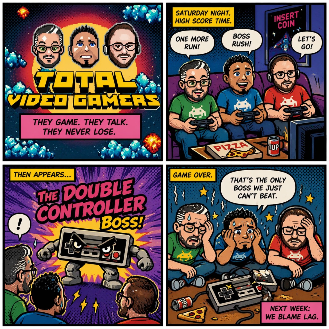 Total Mod Cons Podcast - Xbox brings back 4 og games - Evercade at Quake CON episode artwork