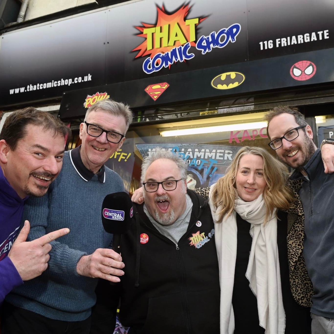 Getting lost with superheroes in the most British of bookshops