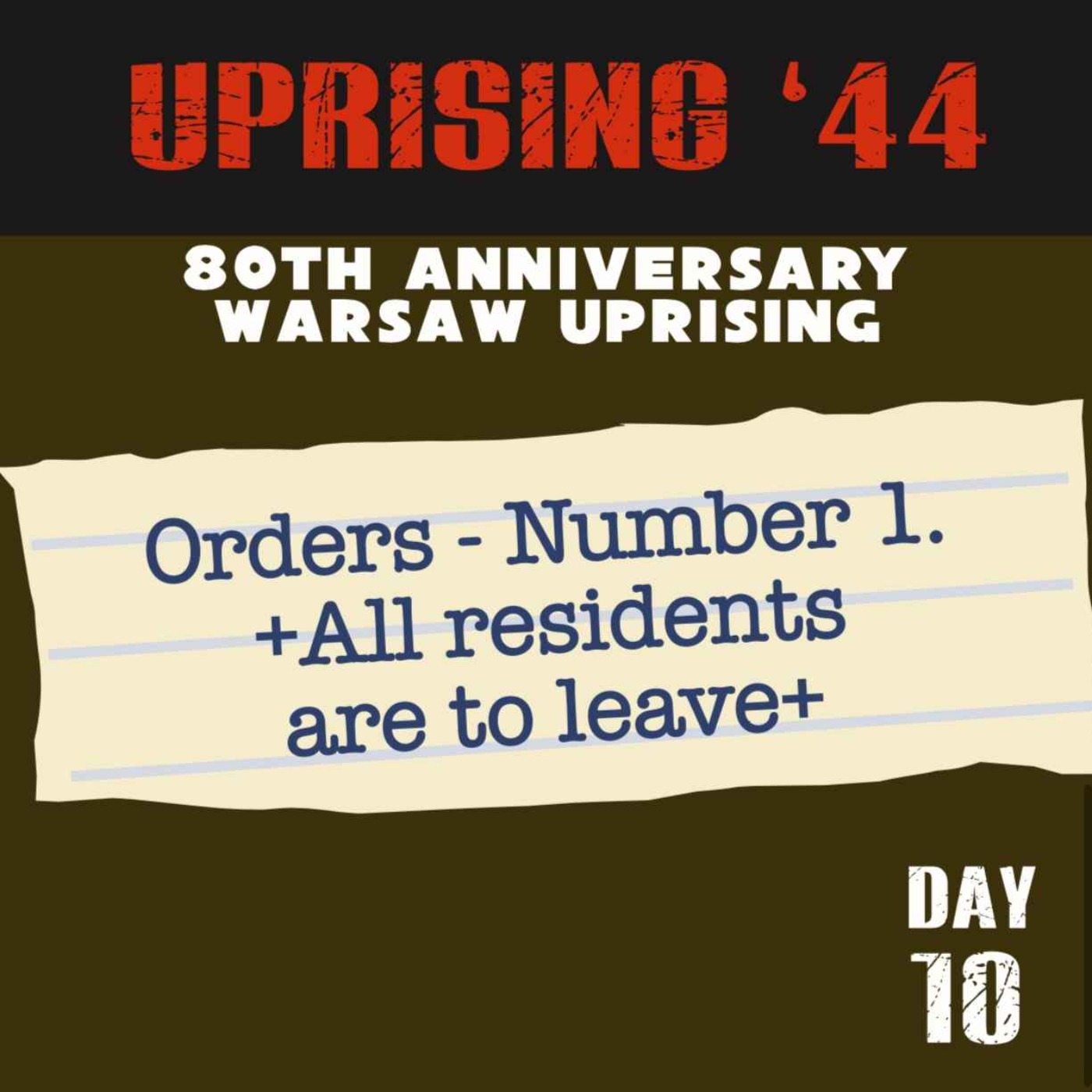 Warsaw Uprising: Day 10 episode artwork