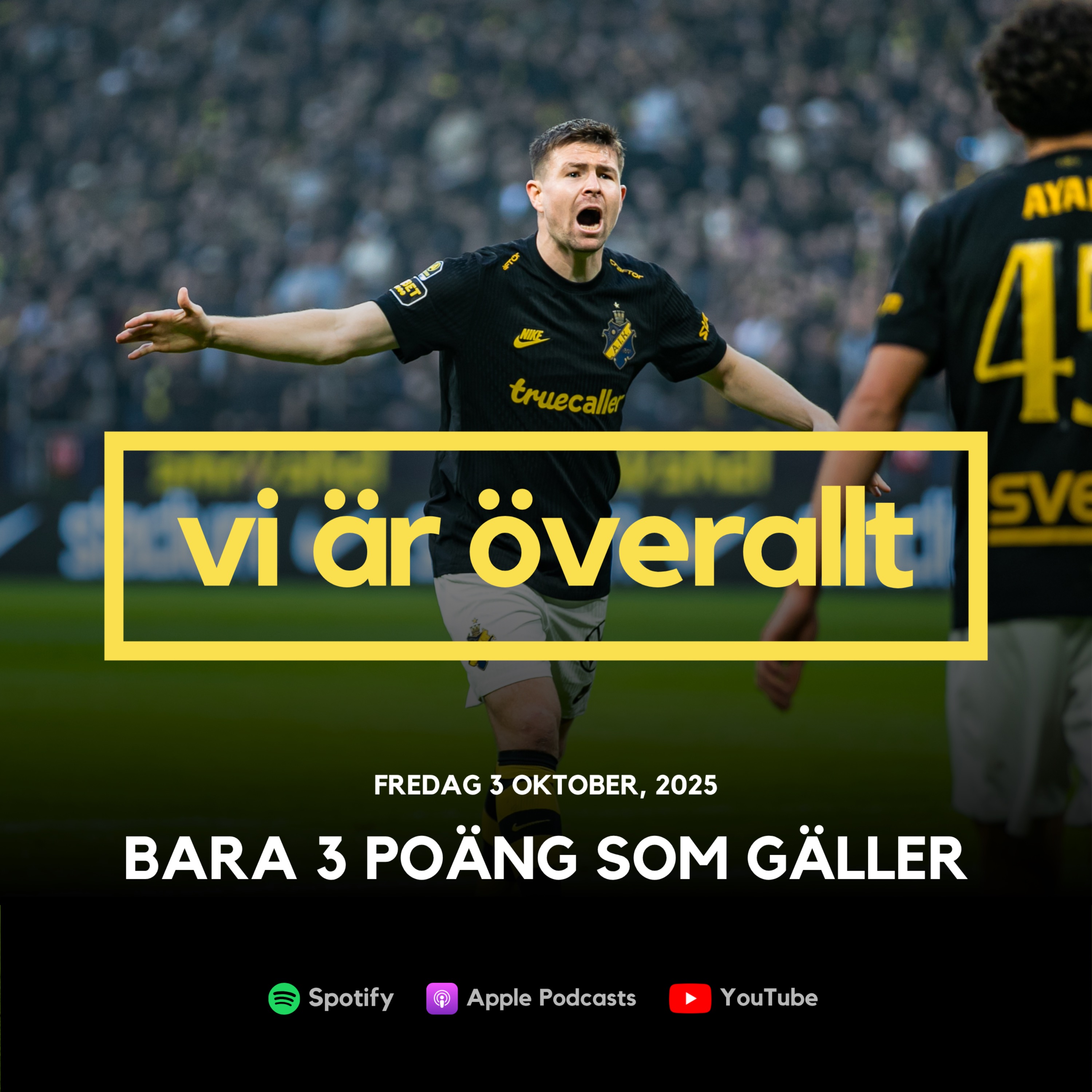 Bara 3 poäng som gäller