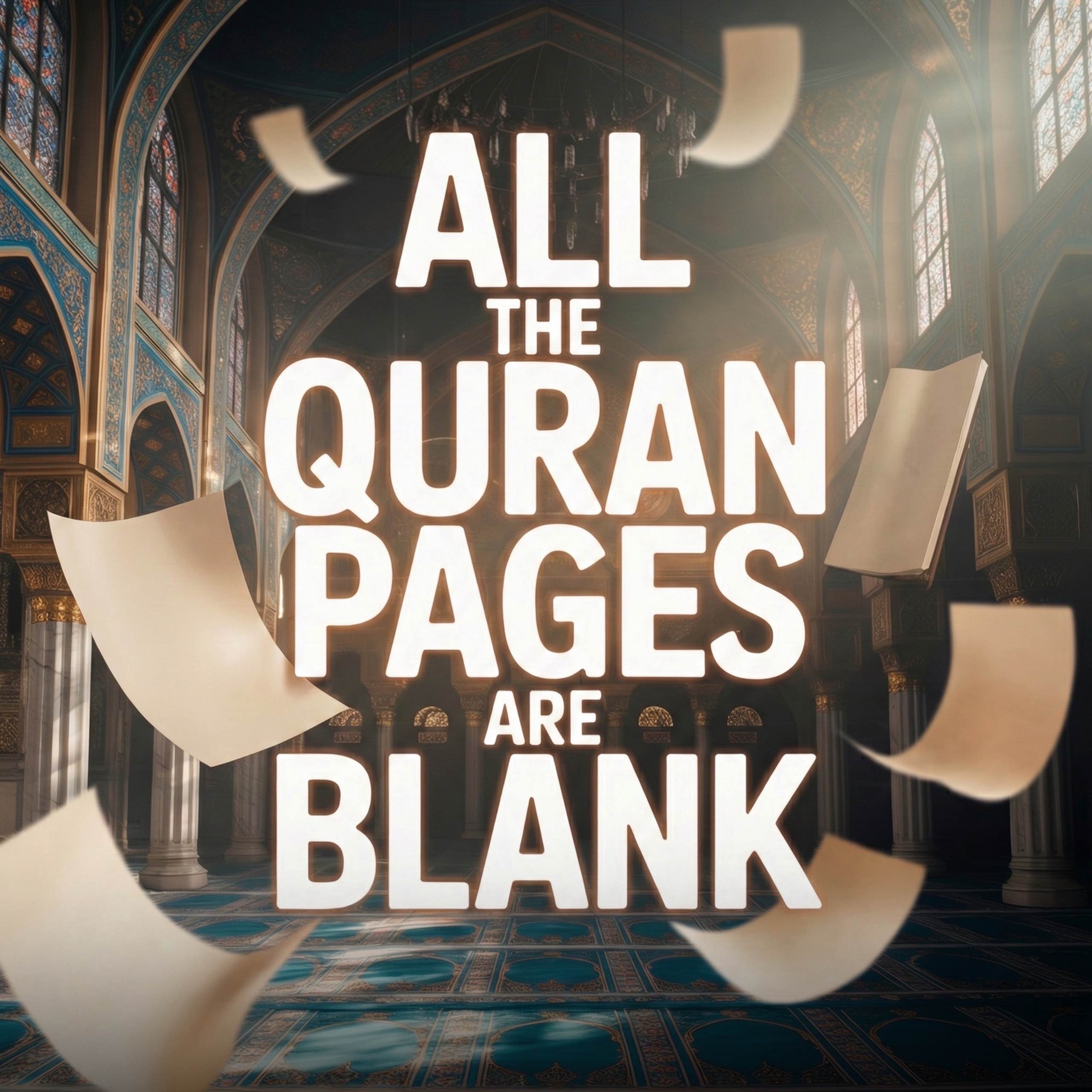 ALL THE QURAN PAGES ARE BLANK | Mufti Menk