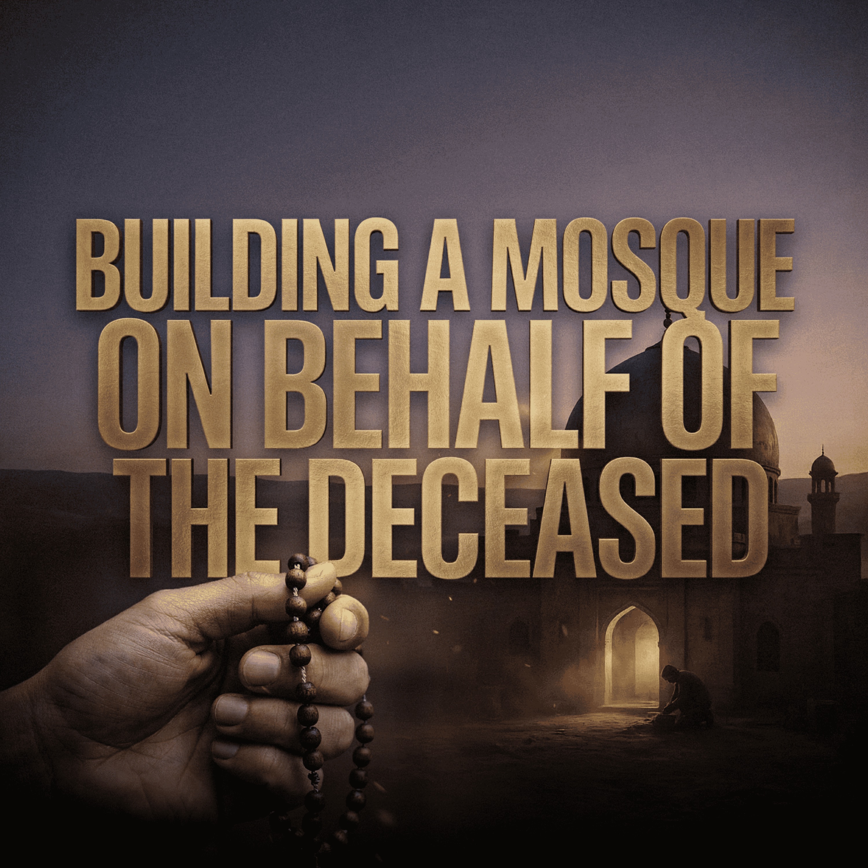 Building a Mosque on Behalf of the Deceased | Mufti Menk