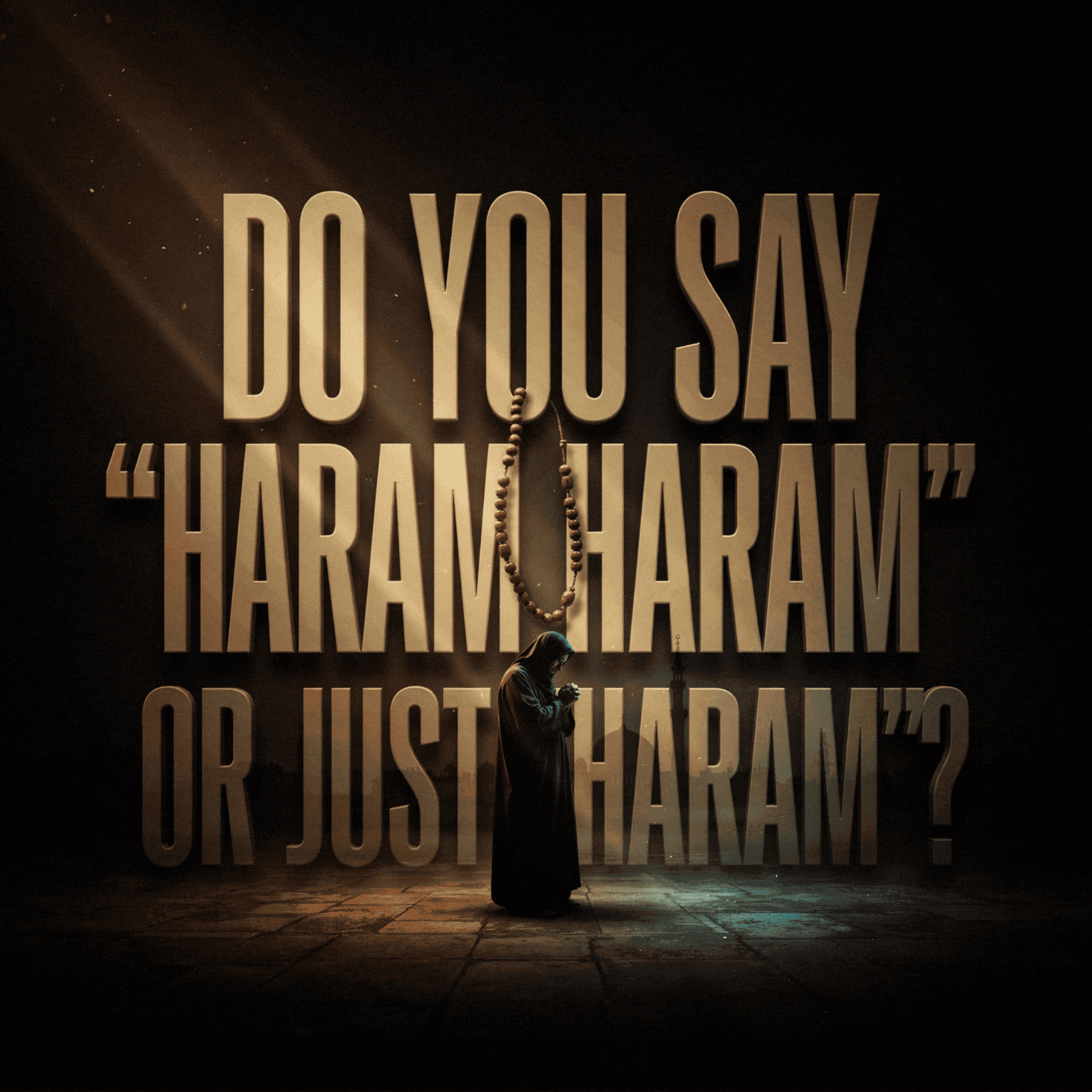 Do You Say “Haram Haram” or Just “Haram”? | Mufti Menk