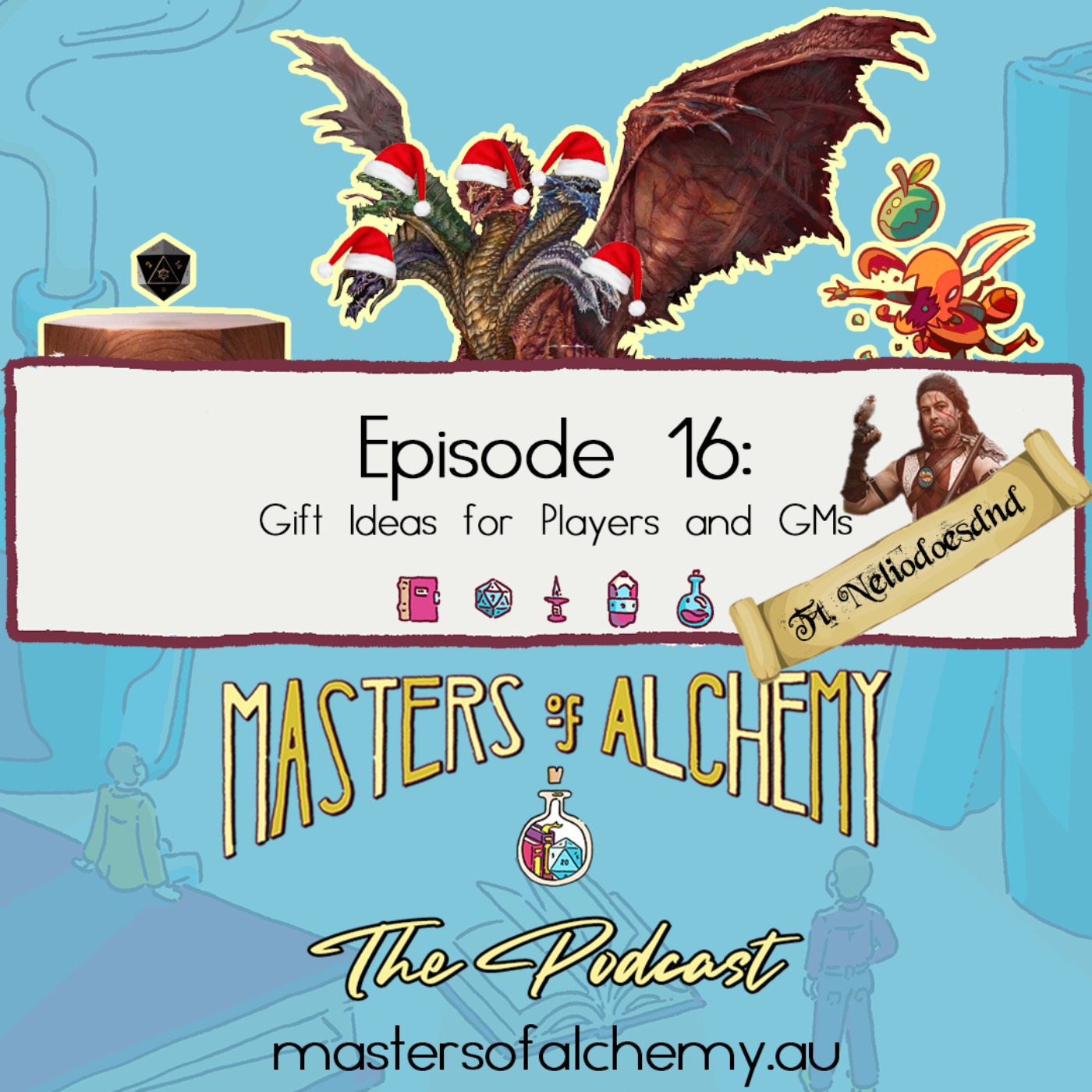#16- Gift Ideas for Players and GMs (ft. Neliodoesdnd)