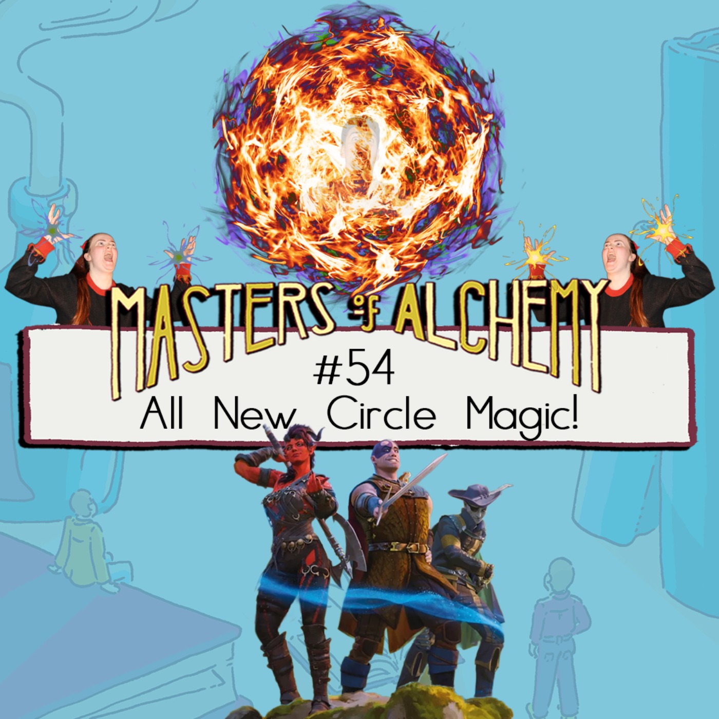 #54- All New Circle Magic! episode artwork
