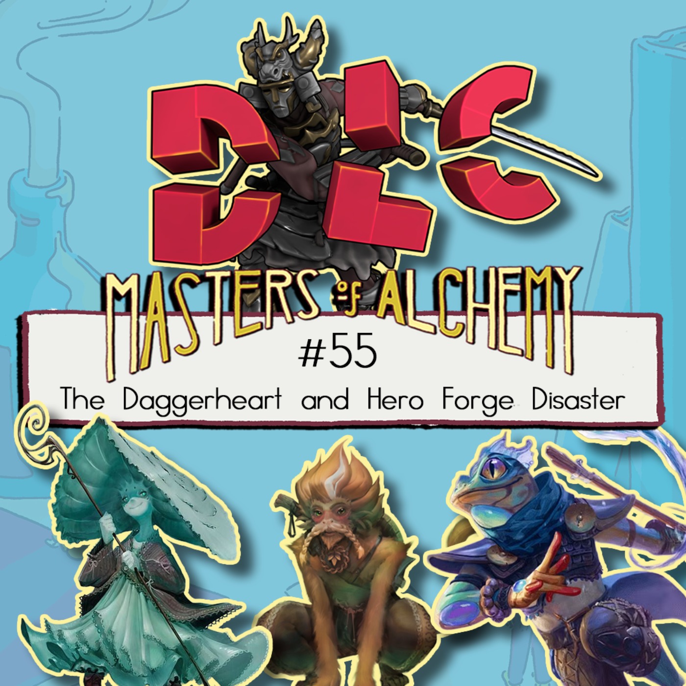 #55- The Daggerheart and Hero Forge Disaster episode artwork